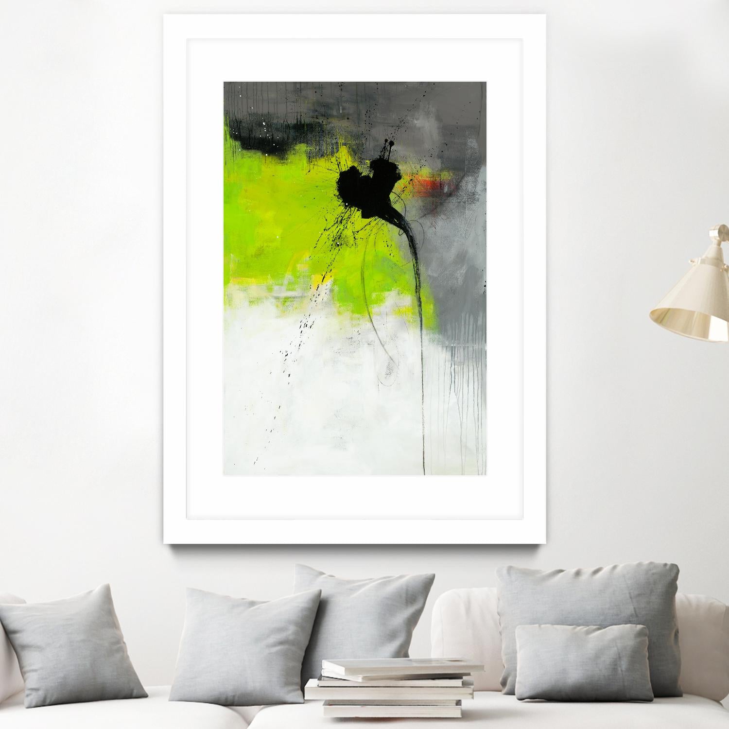 Metamorphosis by Ruth Fromstein on GIANT ART - greens abstract green