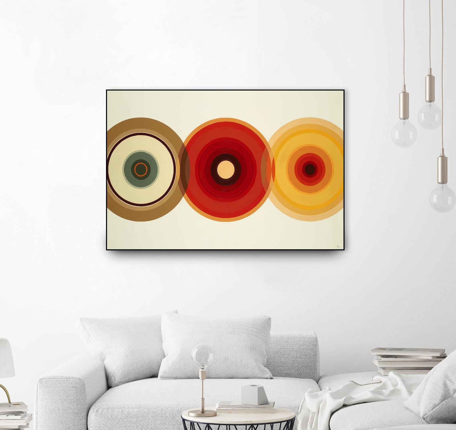 Color Test 6 by KC Haxton on GIANT ART - yellow abstract