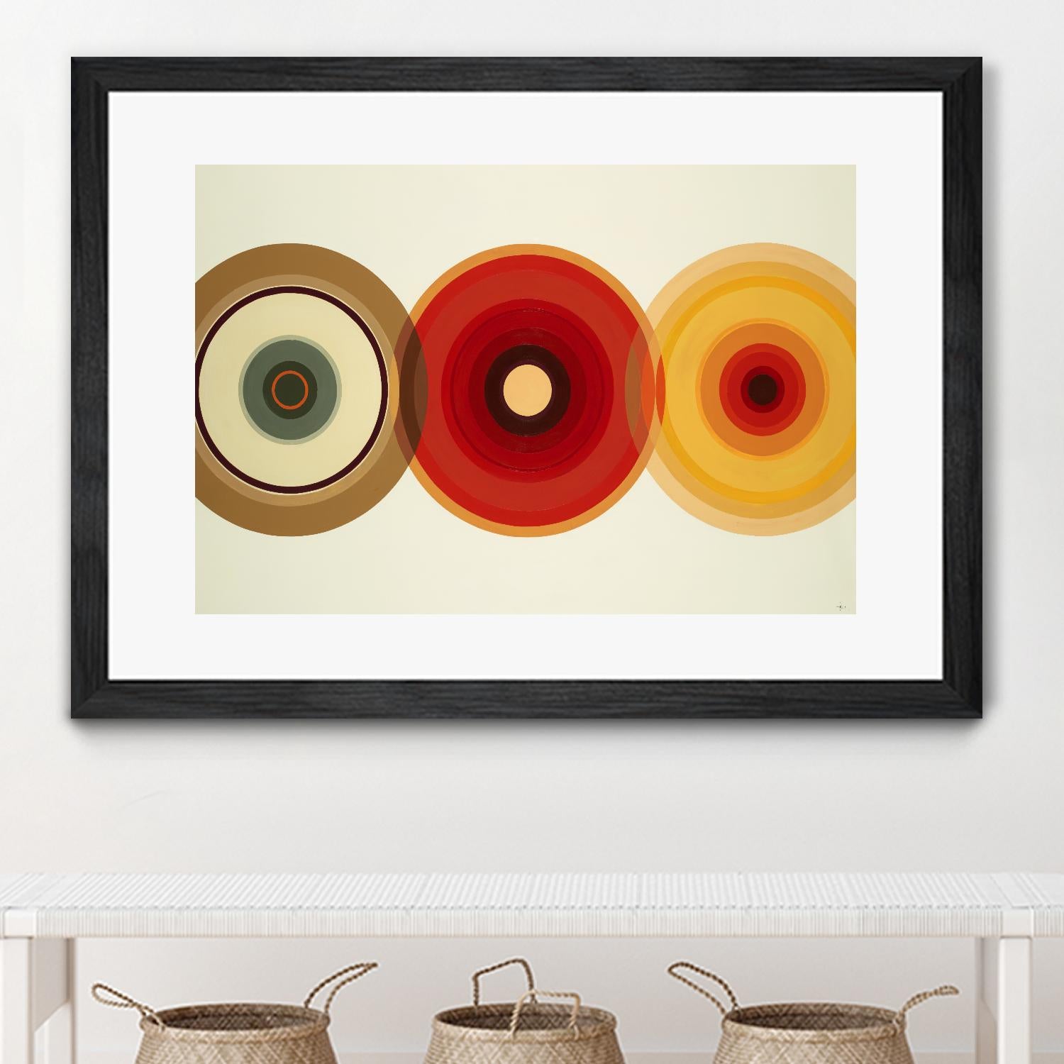 Color Test 6 by KC Haxton on GIANT ART - yellow abstract