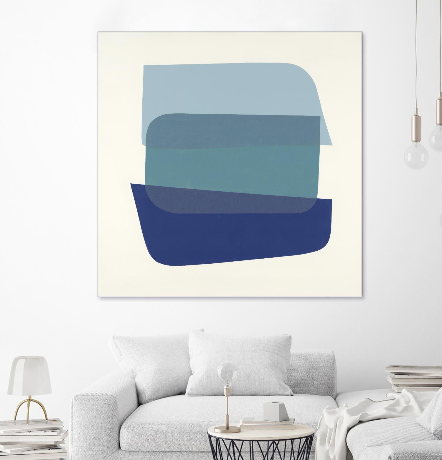 Shapes IV by KC Haxton on GIANT ART - brights, neutrals abstract