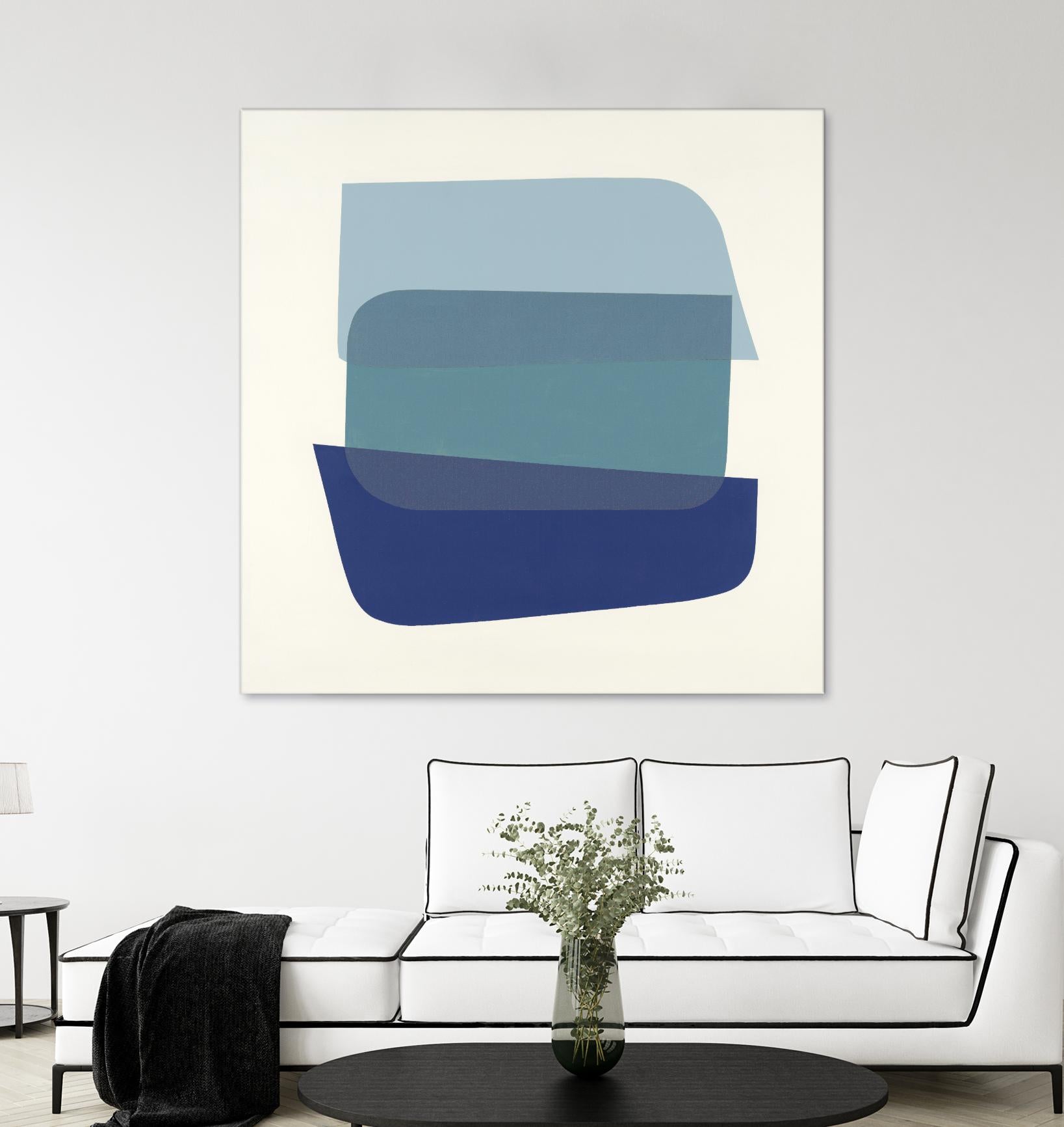 Shapes IV by KC Haxton on GIANT ART - brights, neutrals abstract