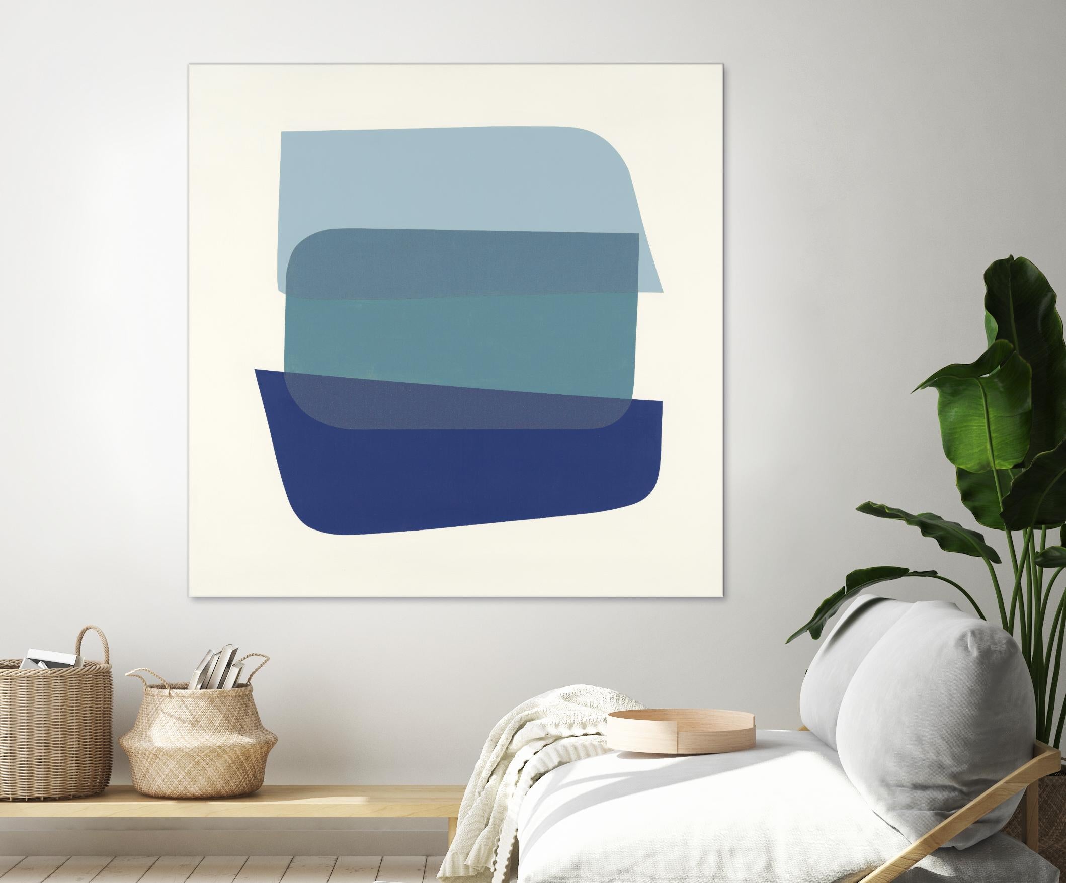 Shapes IV by KC Haxton on GIANT ART - brights, neutrals abstract