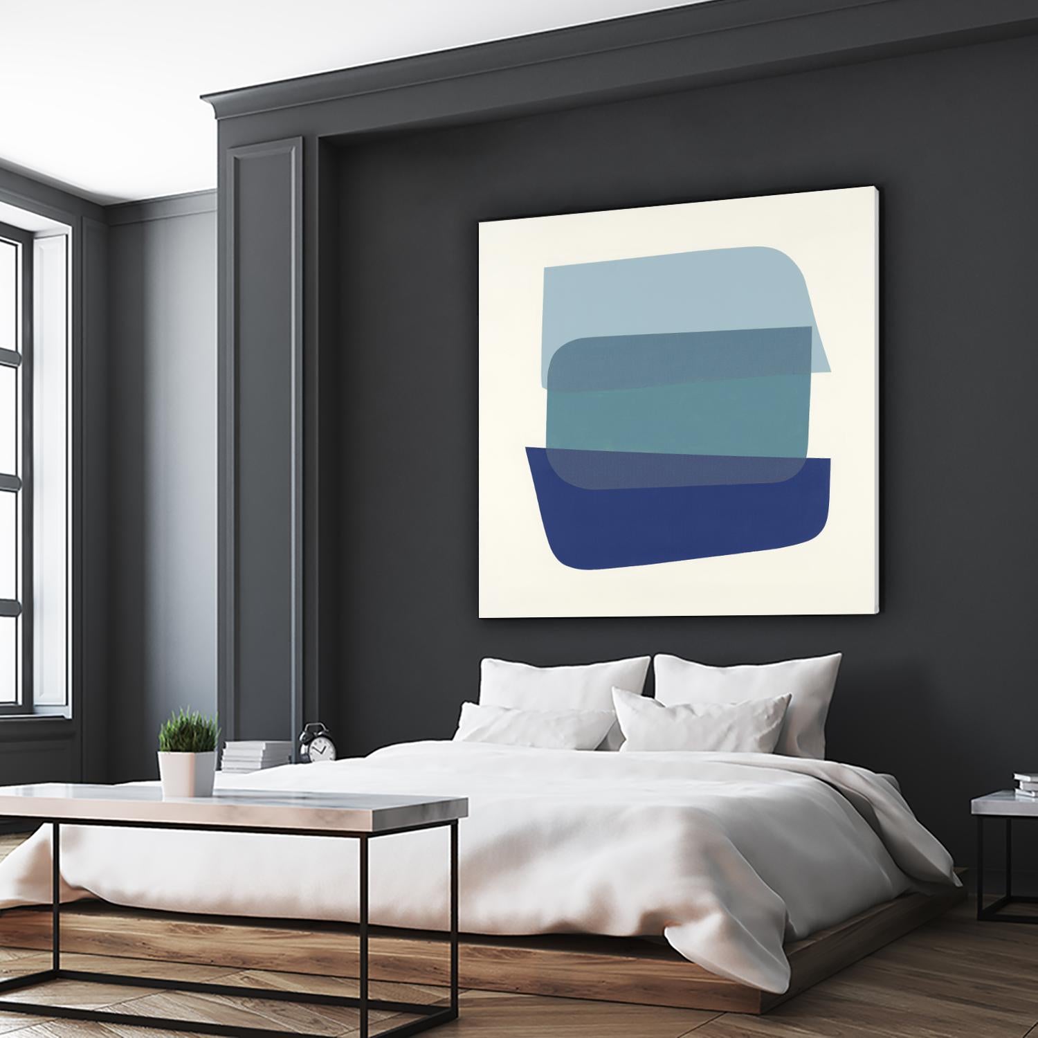 Shapes IV by KC Haxton on GIANT ART - brights, neutrals abstract