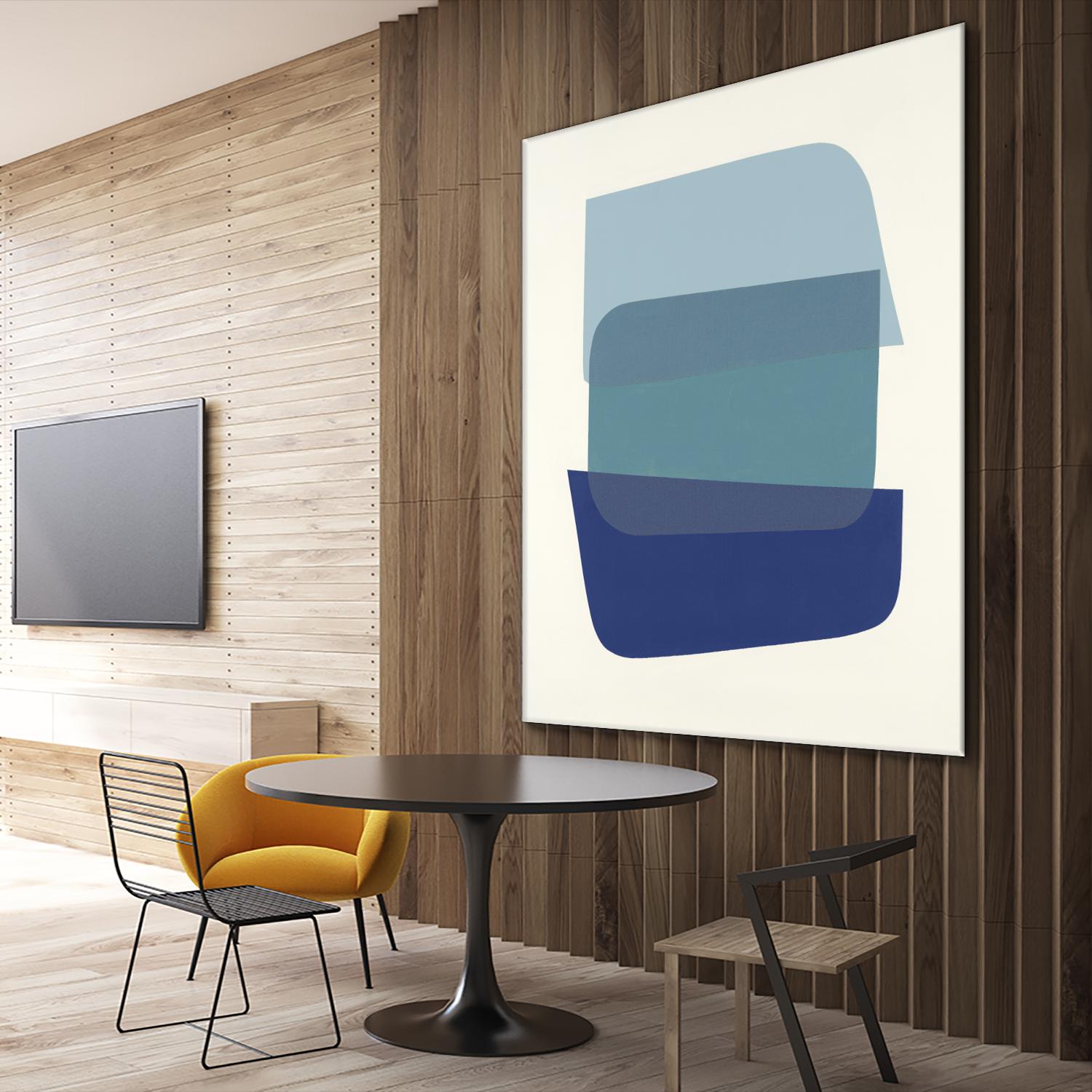 Shapes IV by KC Haxton on GIANT ART - brights, neutrals abstract