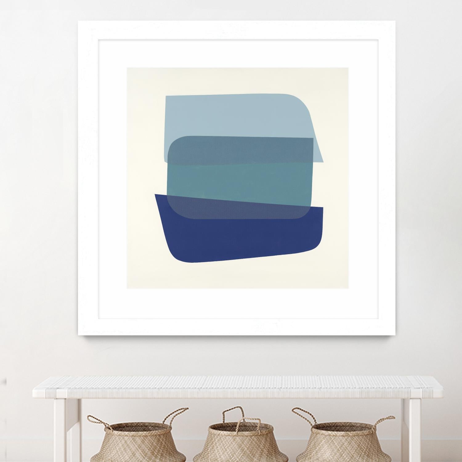 Shapes IV by KC Haxton on GIANT ART - brights, neutrals abstract