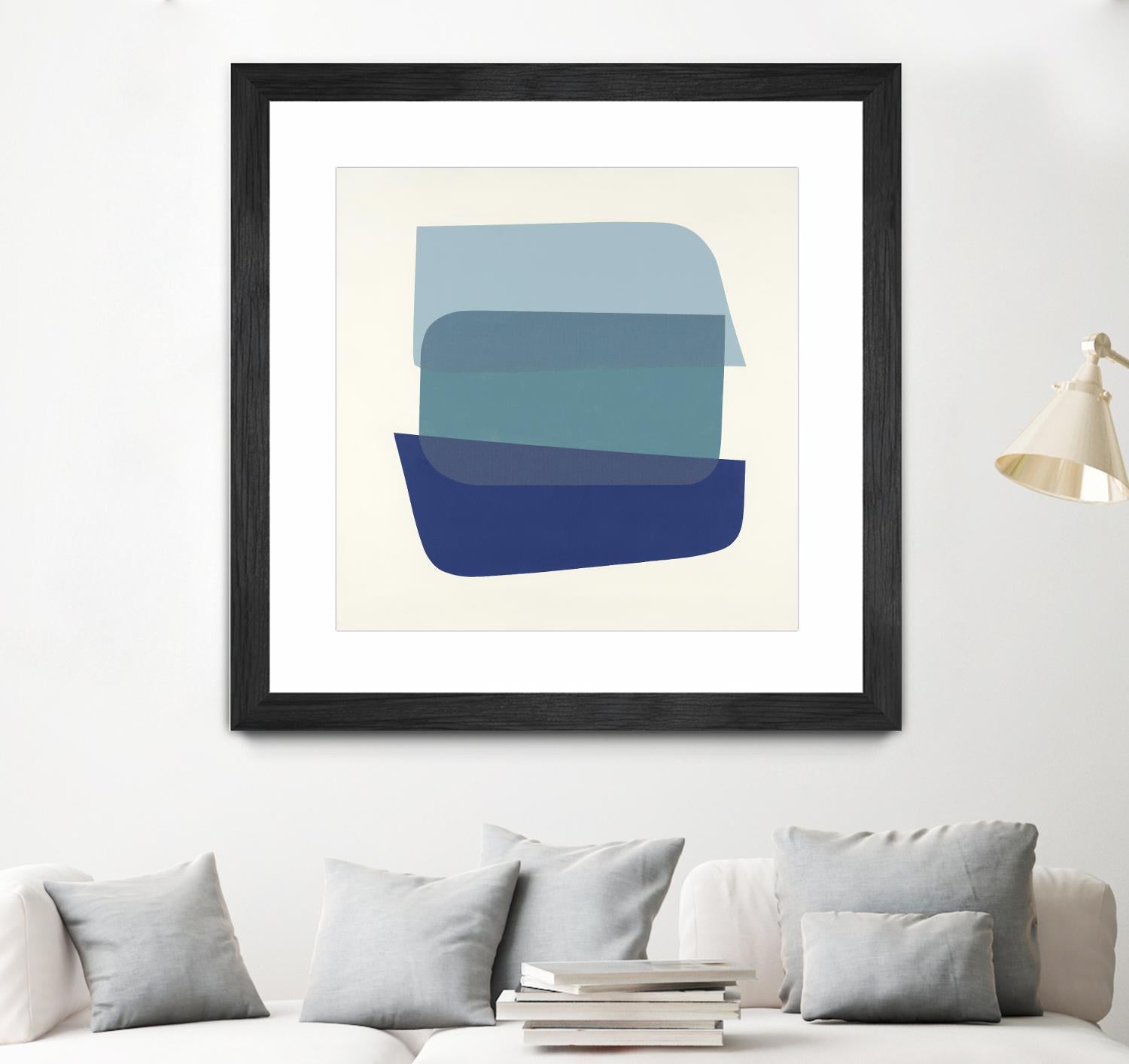 Shapes IV by KC Haxton on GIANT ART - brights, neutrals abstract