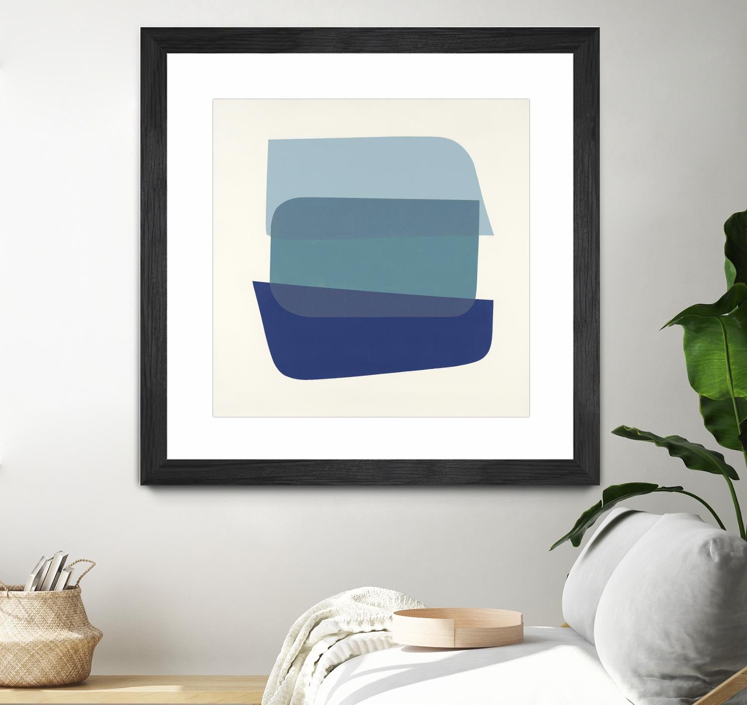 Shapes IV by KC Haxton on GIANT ART - brights, neutrals abstract