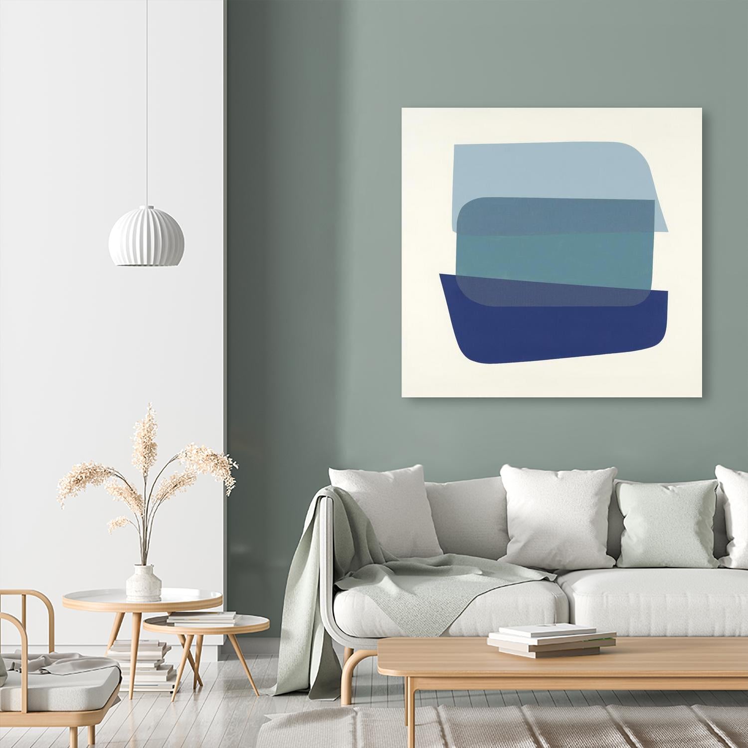 Shapes IV by KC Haxton on GIANT ART - brights, neutrals abstract