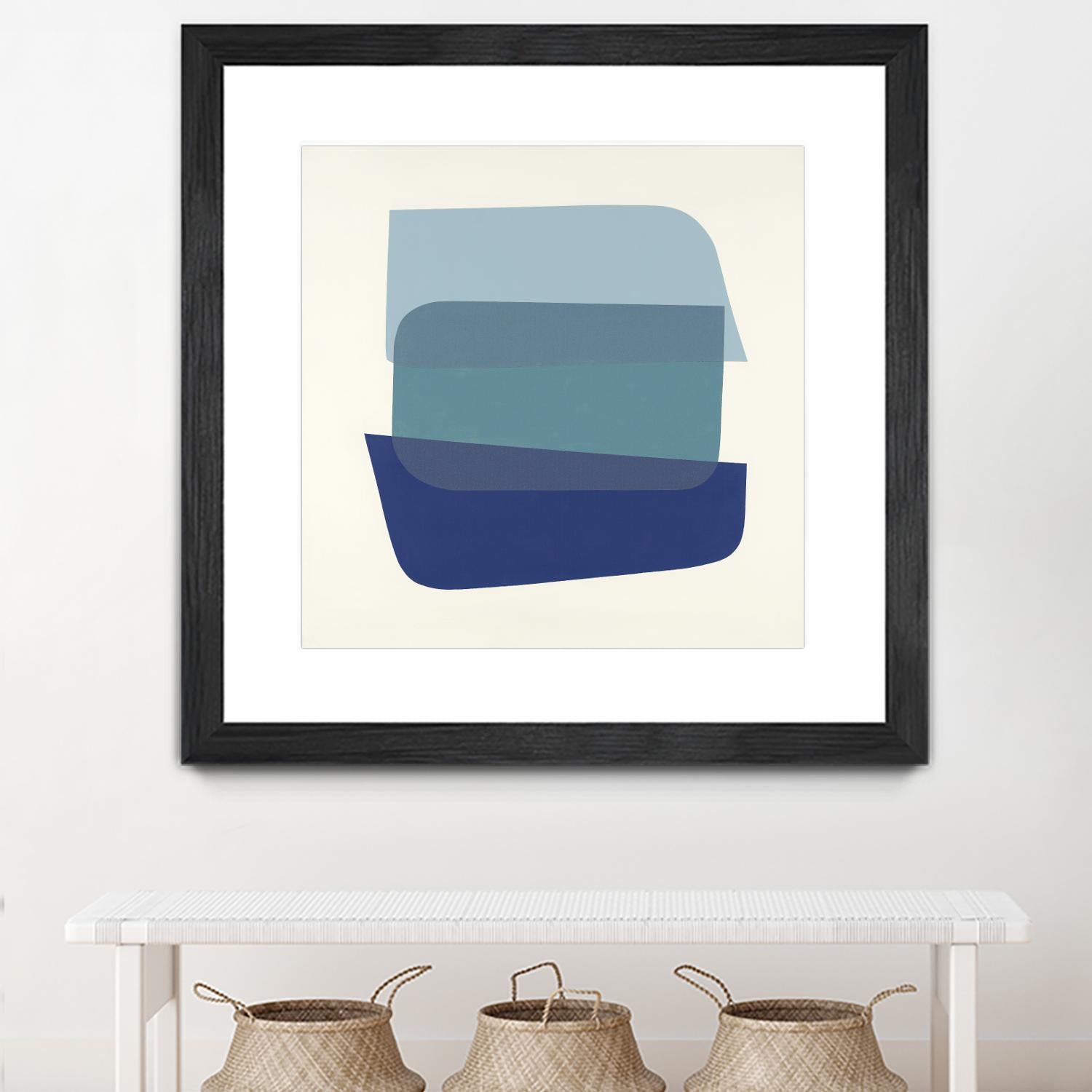 Shapes IV by KC Haxton on GIANT ART - brights, neutrals abstract