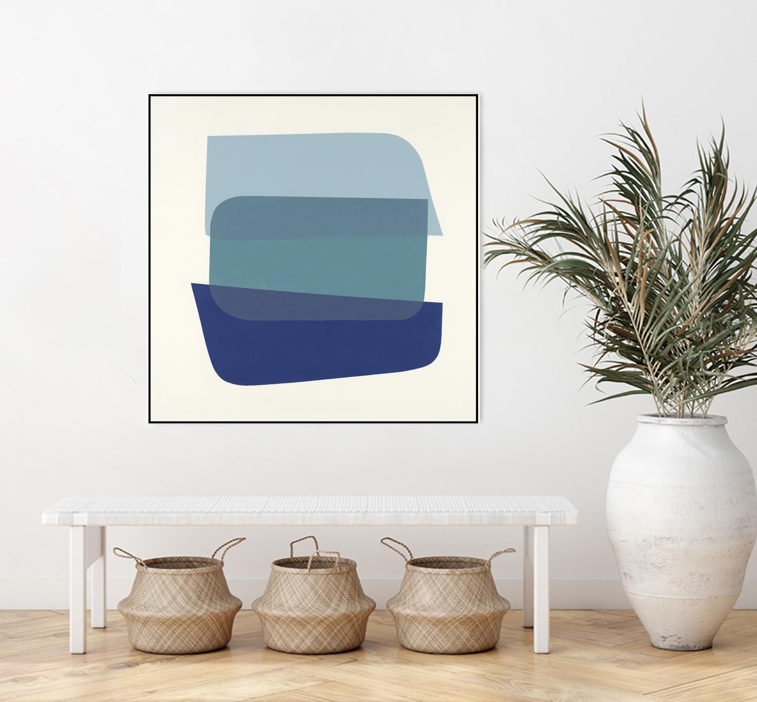 Shapes IV by KC Haxton on GIANT ART - brights, neutrals abstract