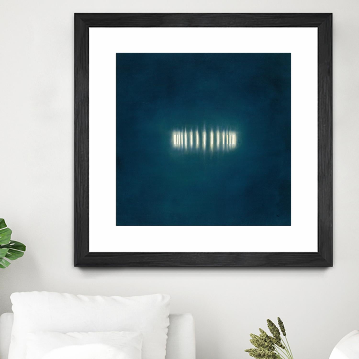 Light Ring II by KC Haxton on GIANT ART - white abstract