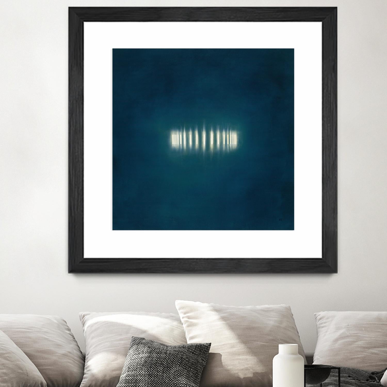 Light Ring II by KC Haxton on GIANT ART - white abstract