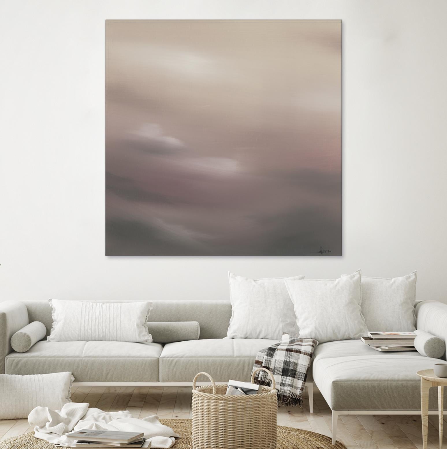 Scape 100 by KC Haxton on GIANT ART - purples scenic