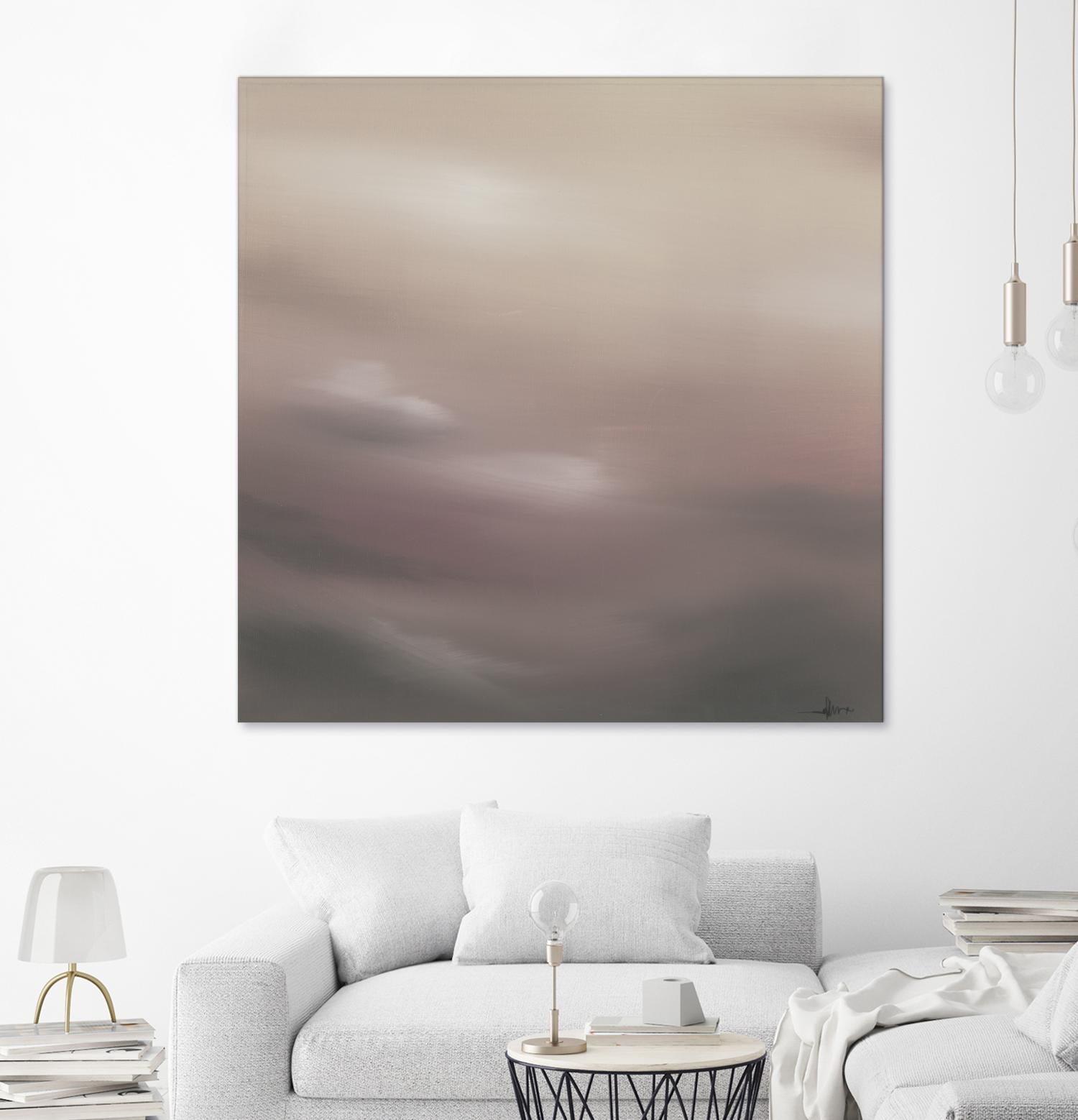 Scape 100 by KC Haxton on GIANT ART - purples scenic