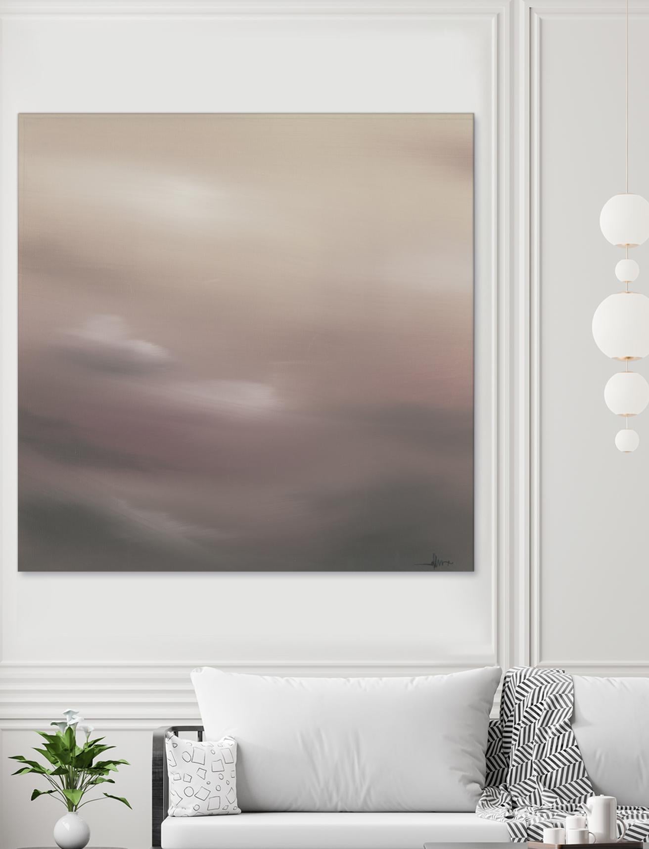 Scape 100 by KC Haxton on GIANT ART - purples scenic