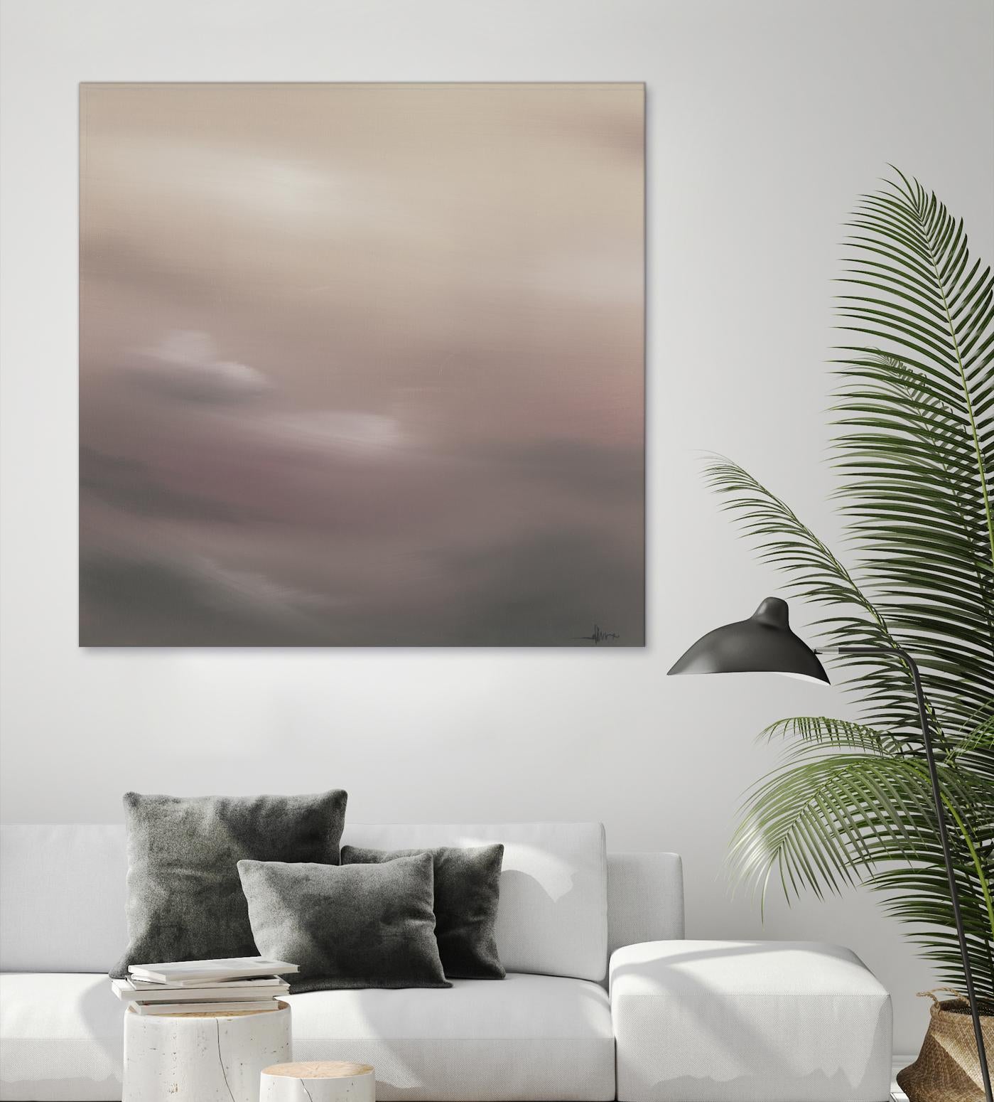 Scape 100 by KC Haxton on GIANT ART - purples scenic