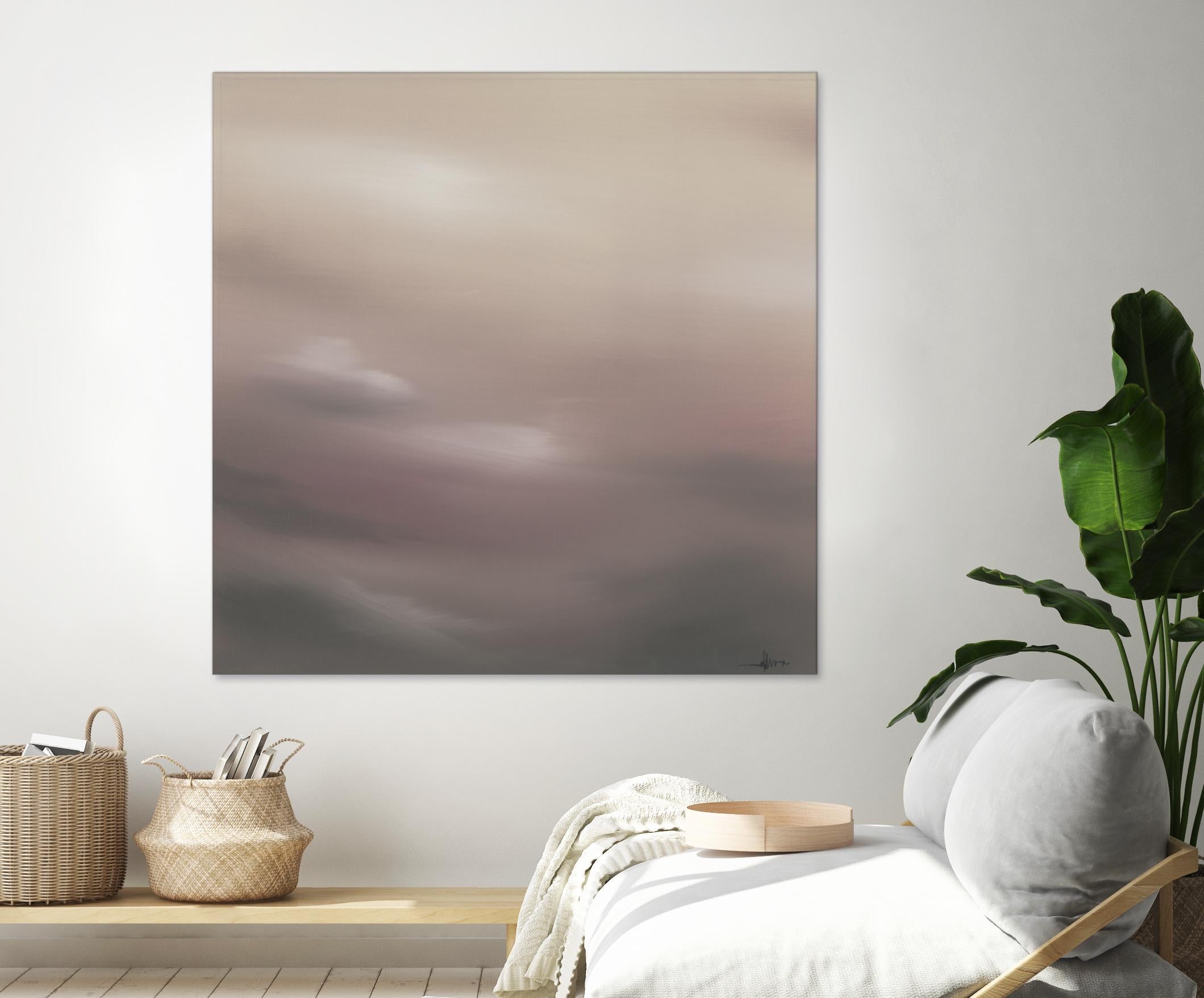 Scape 100 by KC Haxton on GIANT ART - purples scenic