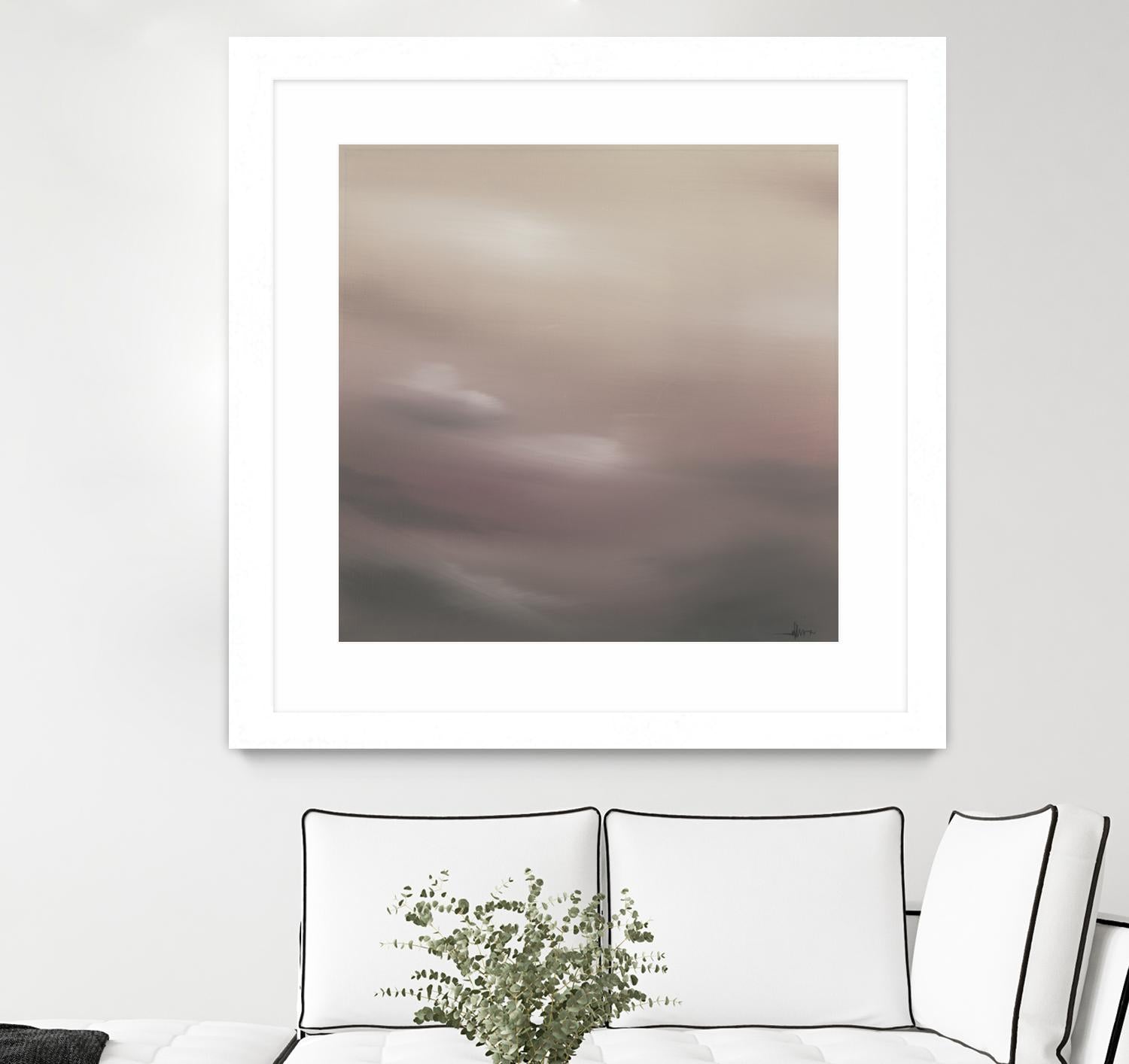 Scape 100 by KC Haxton on GIANT ART - purples scenic