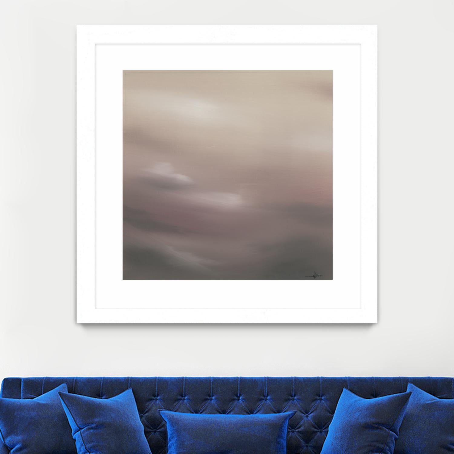 Scape 100 by KC Haxton on GIANT ART - purples scenic