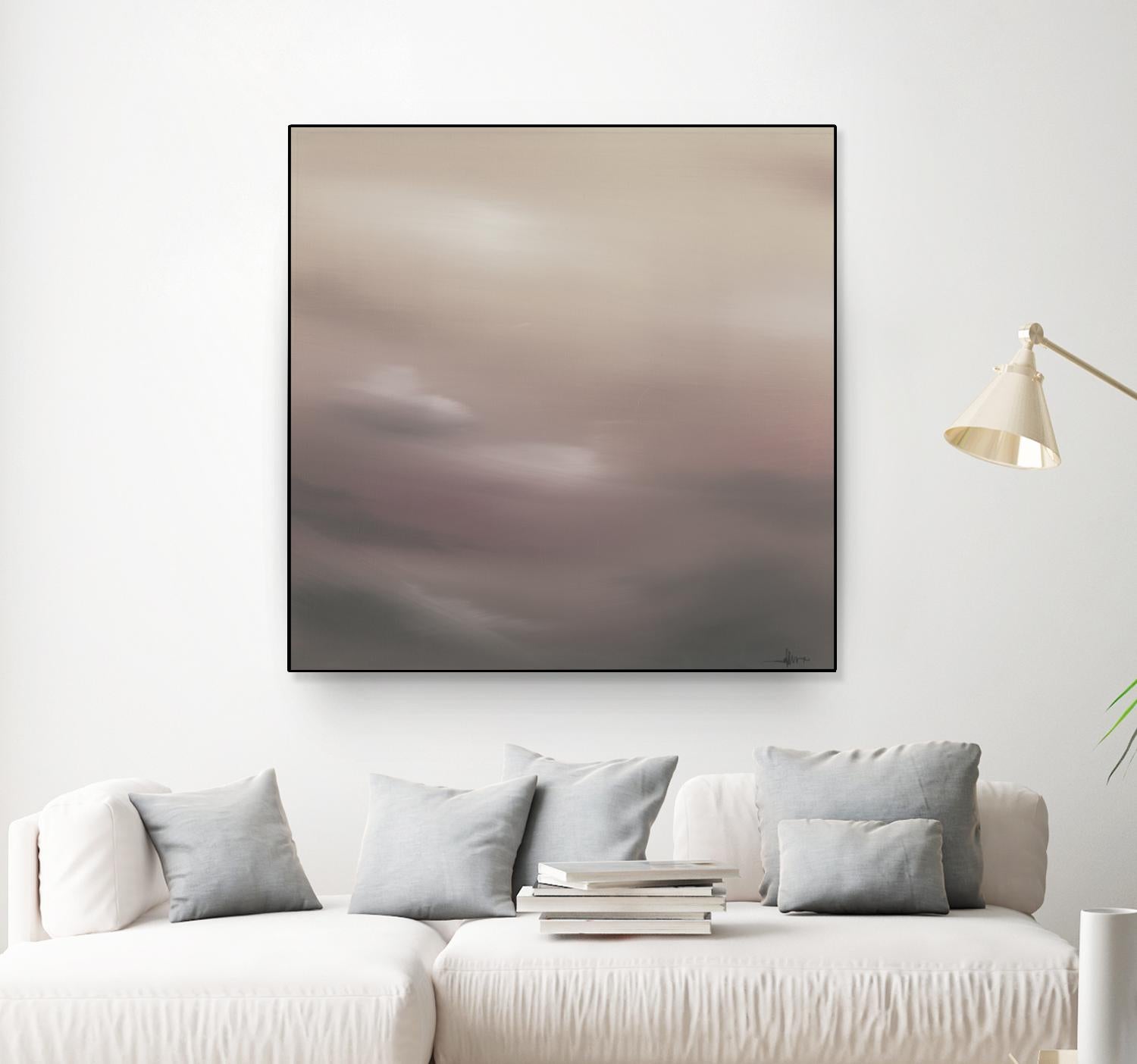 Scape 100 by KC Haxton on GIANT ART - purples scenic