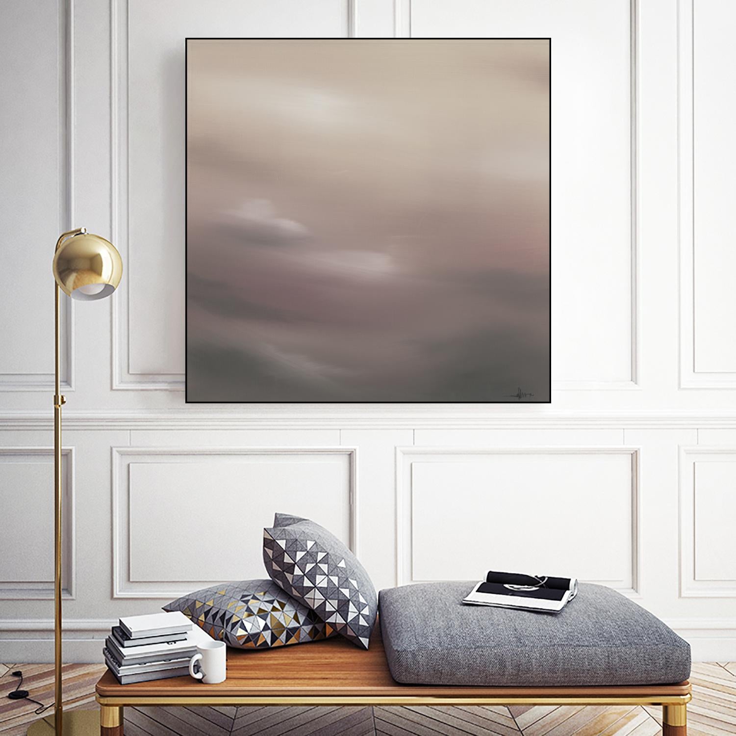 Scape 100 by KC Haxton on GIANT ART - purples scenic