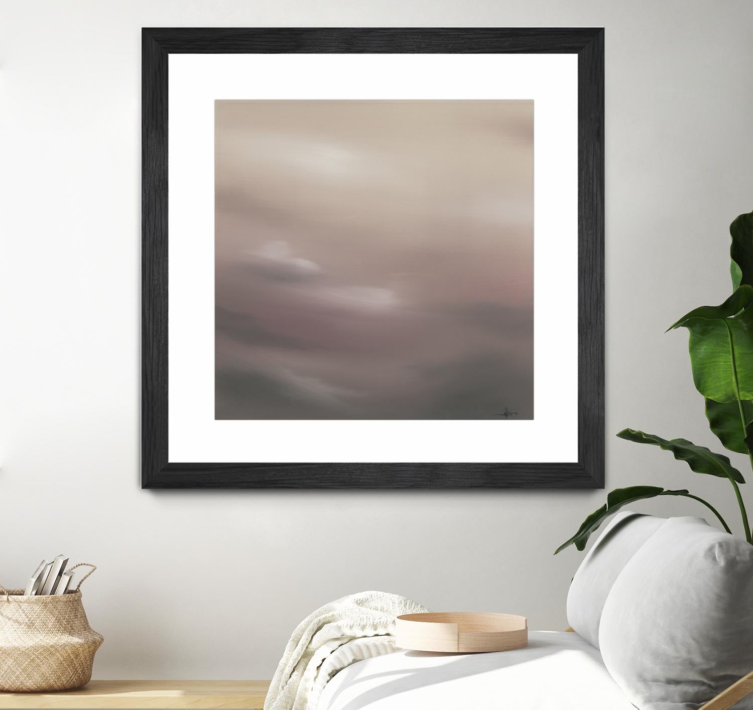 Scape 100 by KC Haxton on GIANT ART - purples scenic