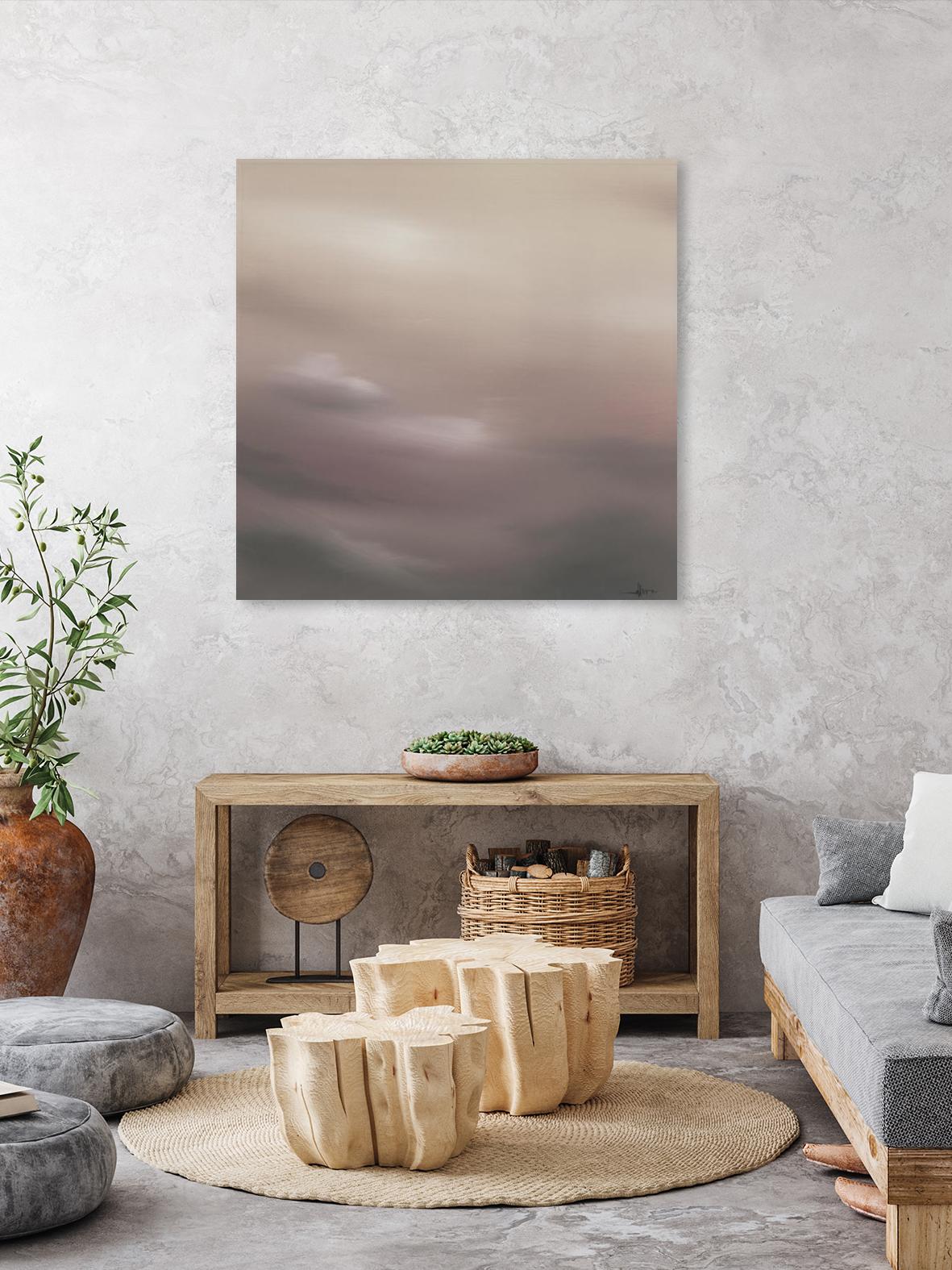 Scape 100 by KC Haxton on GIANT ART - purples scenic