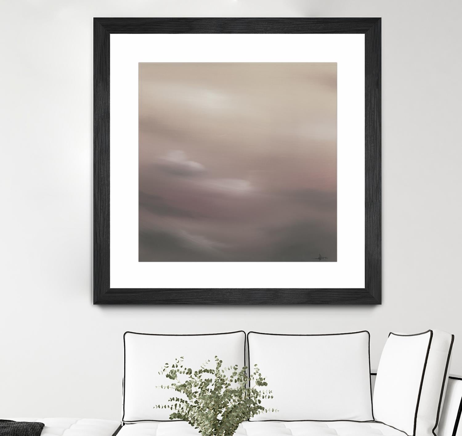 Scape 100 by KC Haxton on GIANT ART - purples scenic