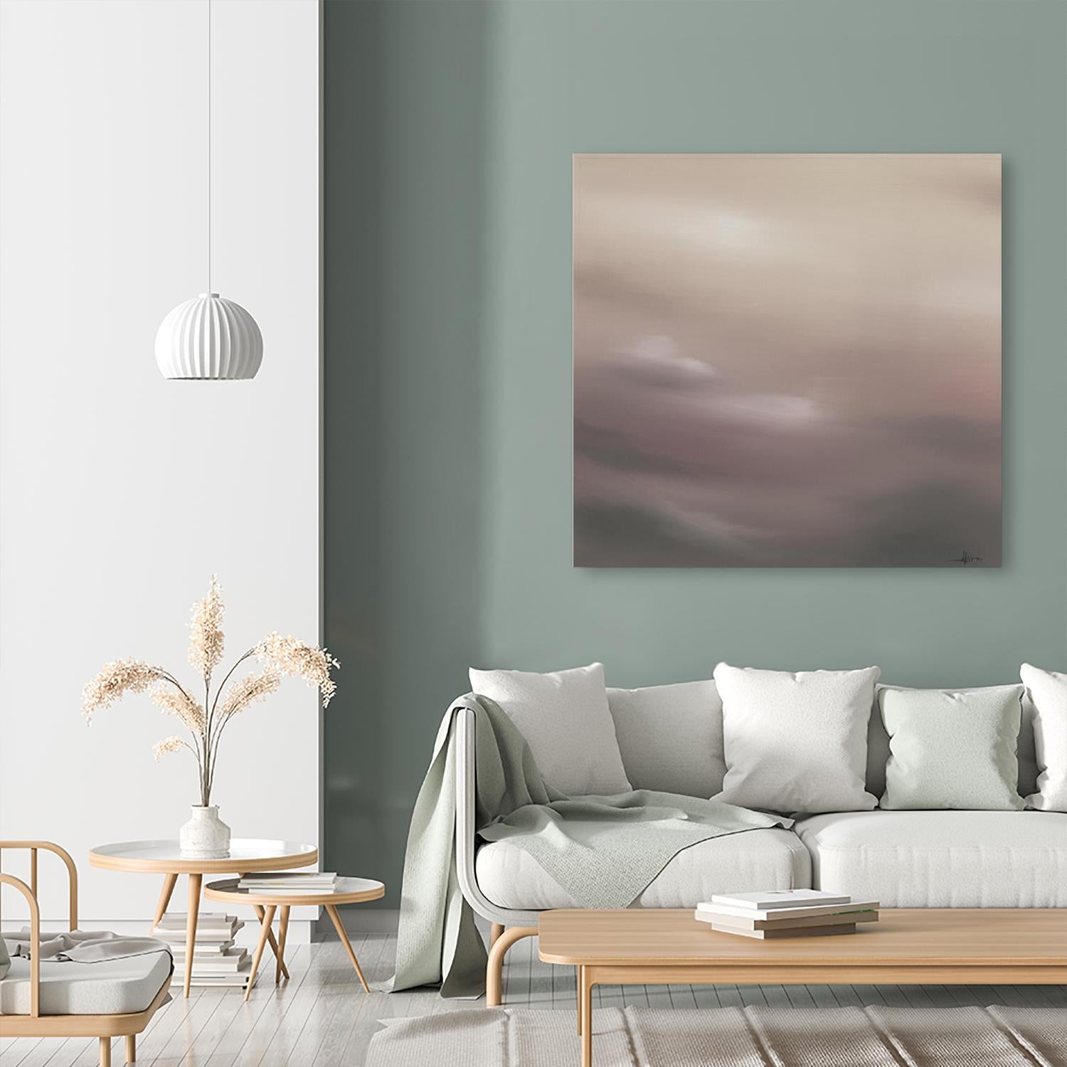 Scape 100 by KC Haxton on GIANT ART - purples scenic