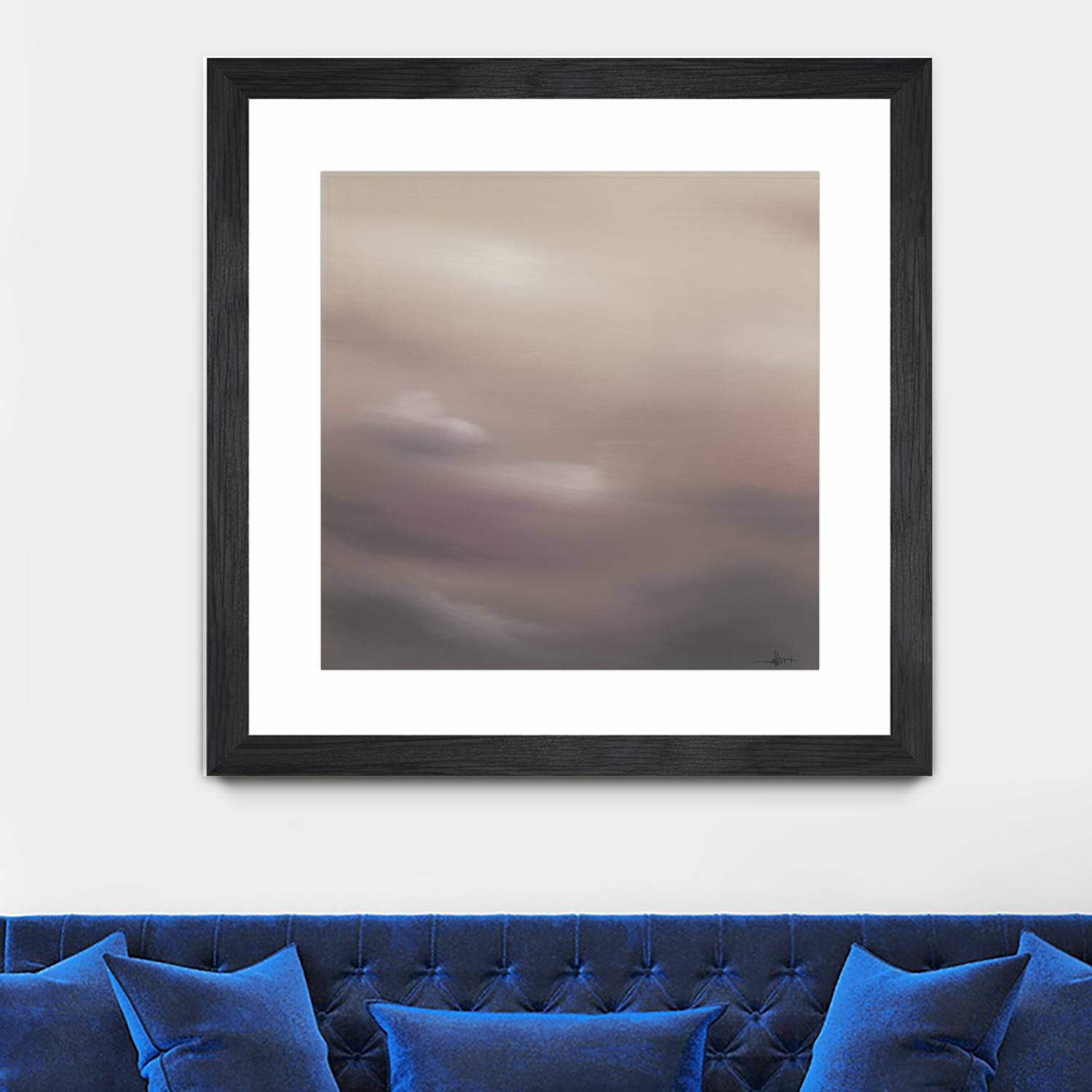 Scape 100 by KC Haxton on GIANT ART - purples scenic