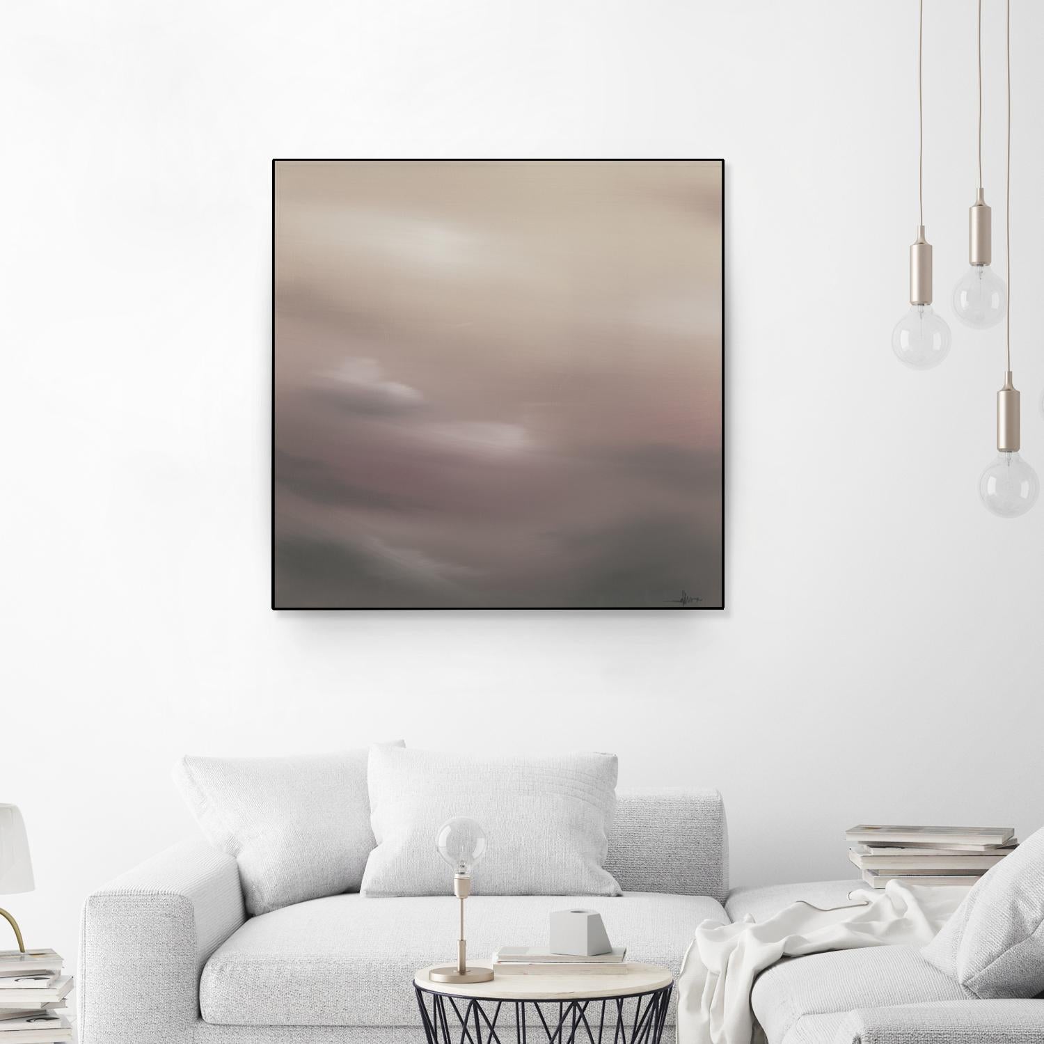 Scape 100 by KC Haxton on GIANT ART - purples scenic