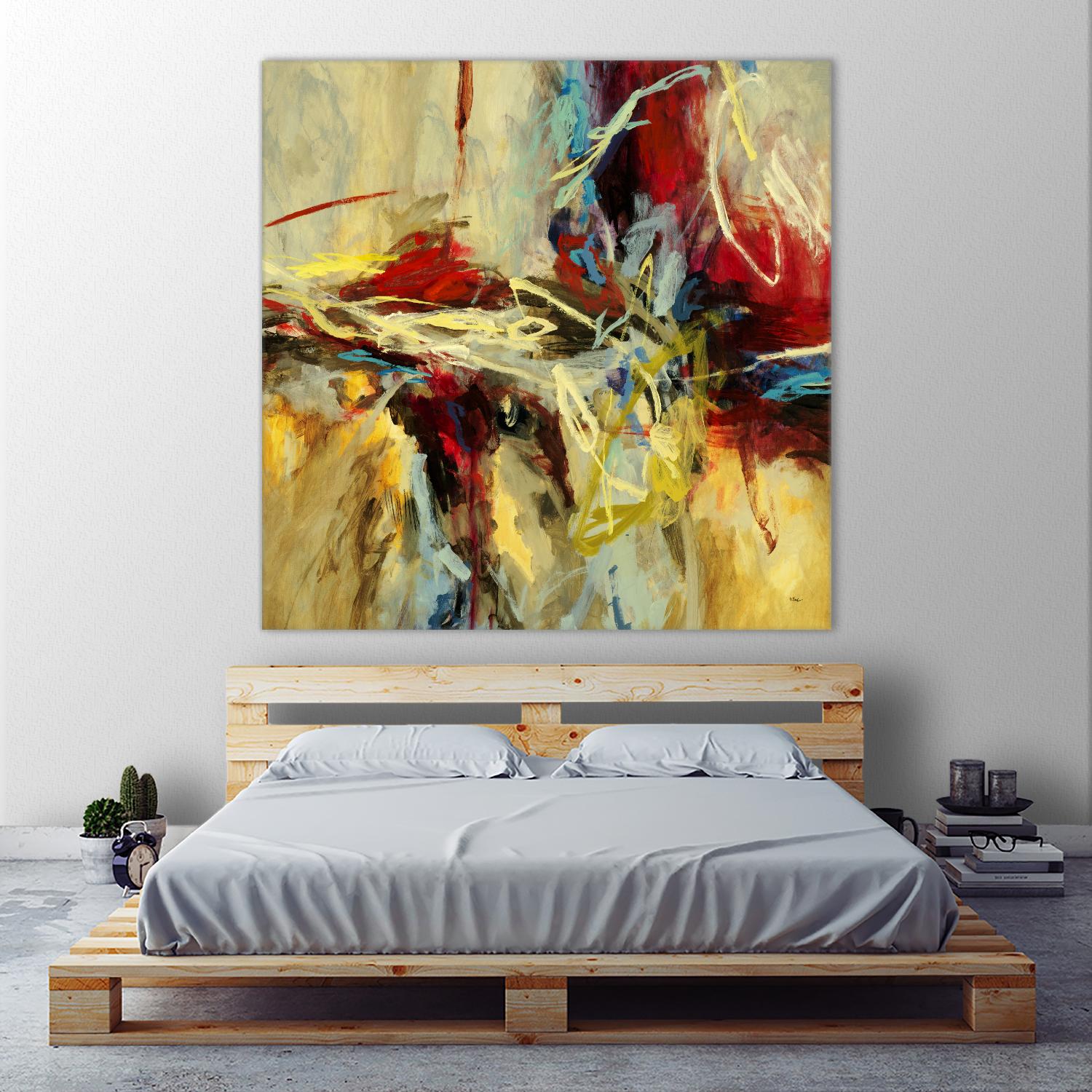 Edge by Randy Hibberd on GIANT ART - red abstract