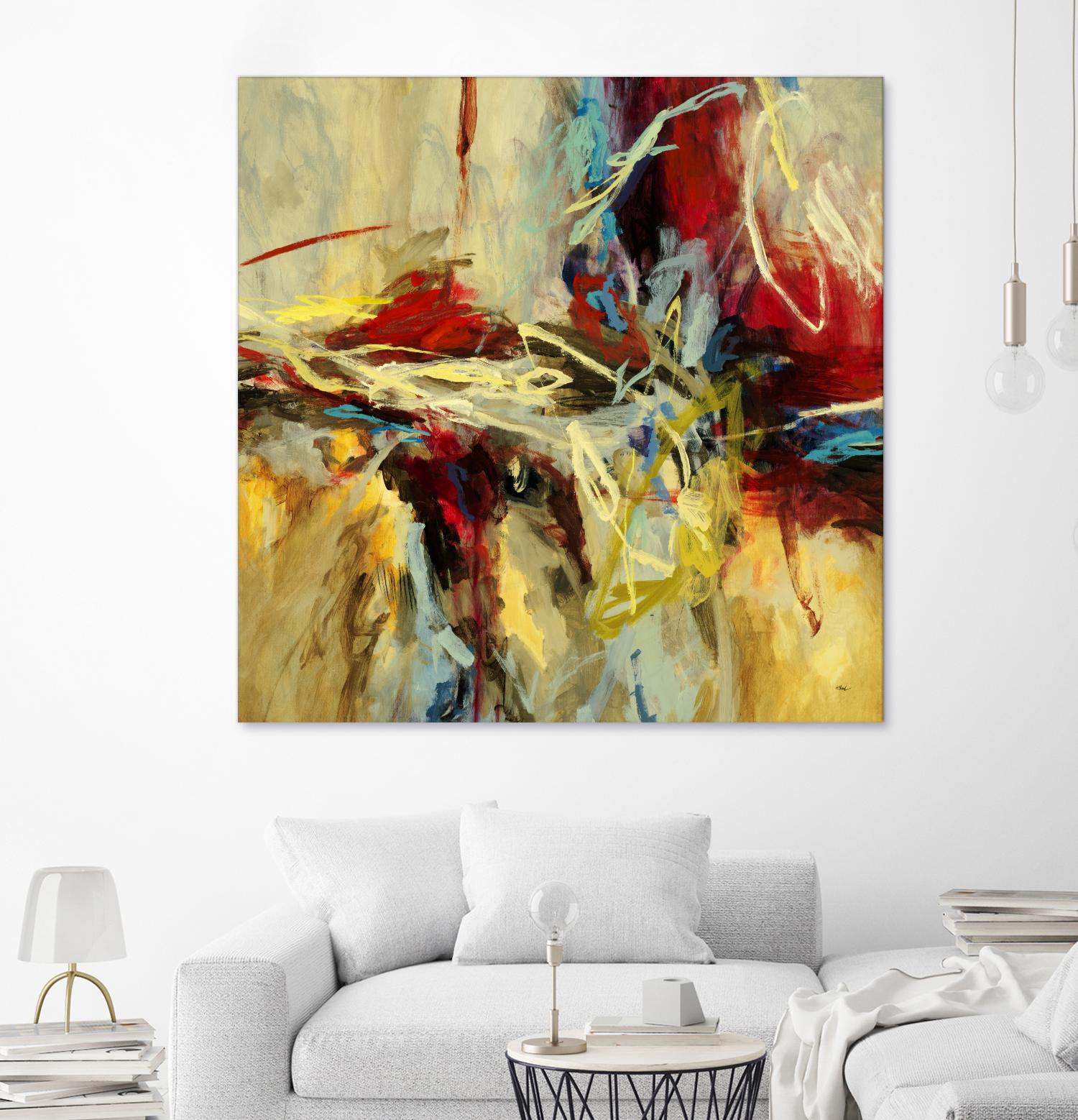Edge by Randy Hibberd on GIANT ART - red abstract