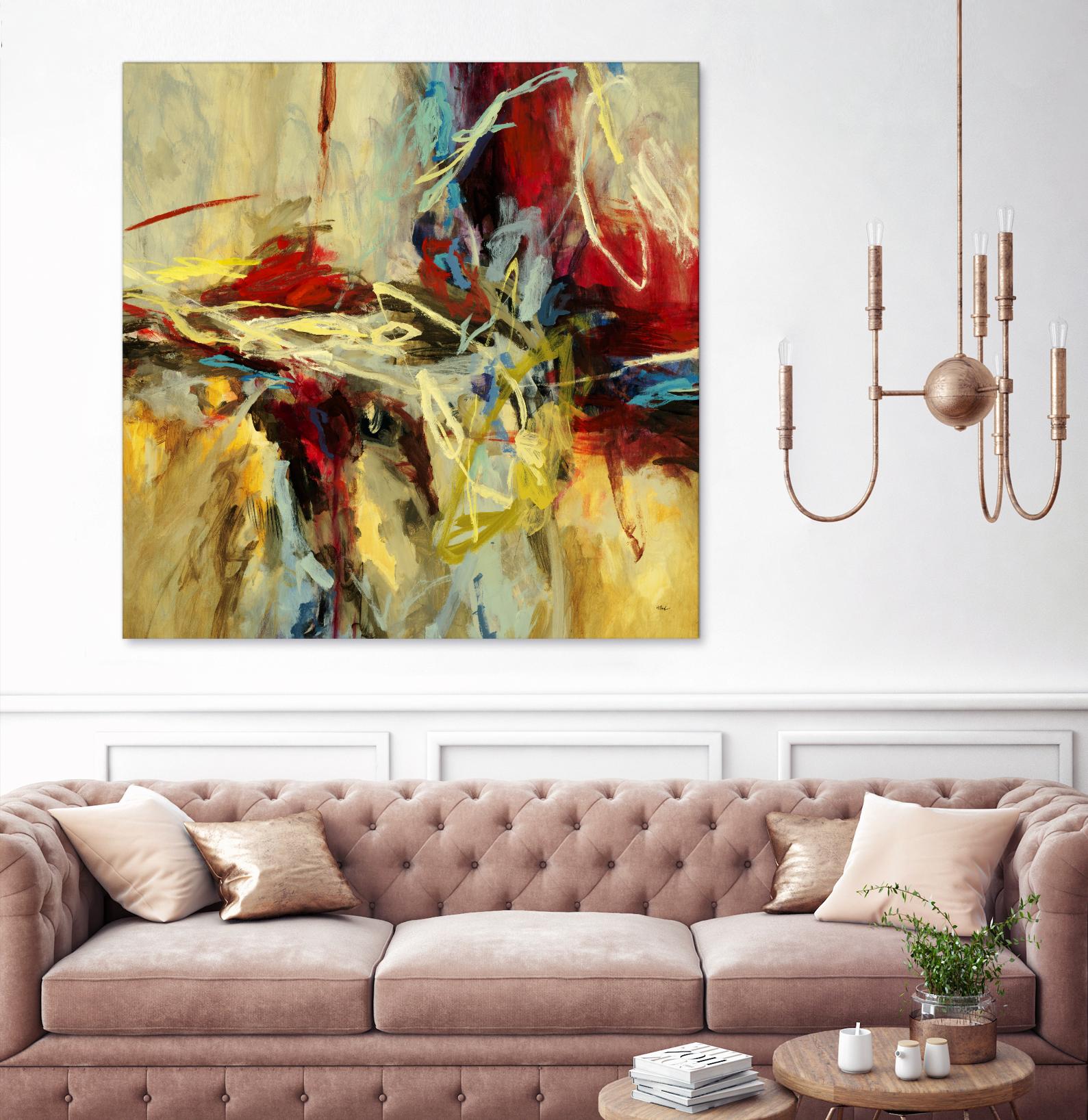 Edge by Randy Hibberd on GIANT ART - red abstract