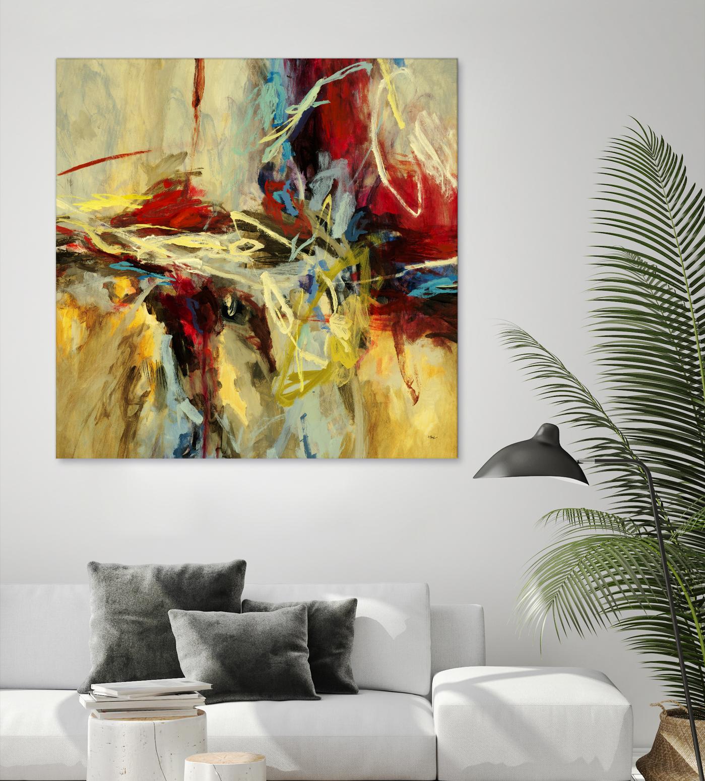 Edge by Randy Hibberd on GIANT ART - red abstract
