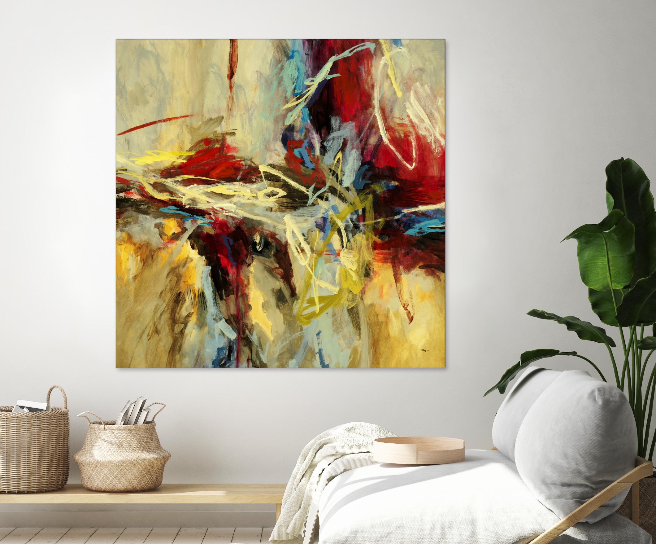 Edge by Randy Hibberd on GIANT ART - red abstract