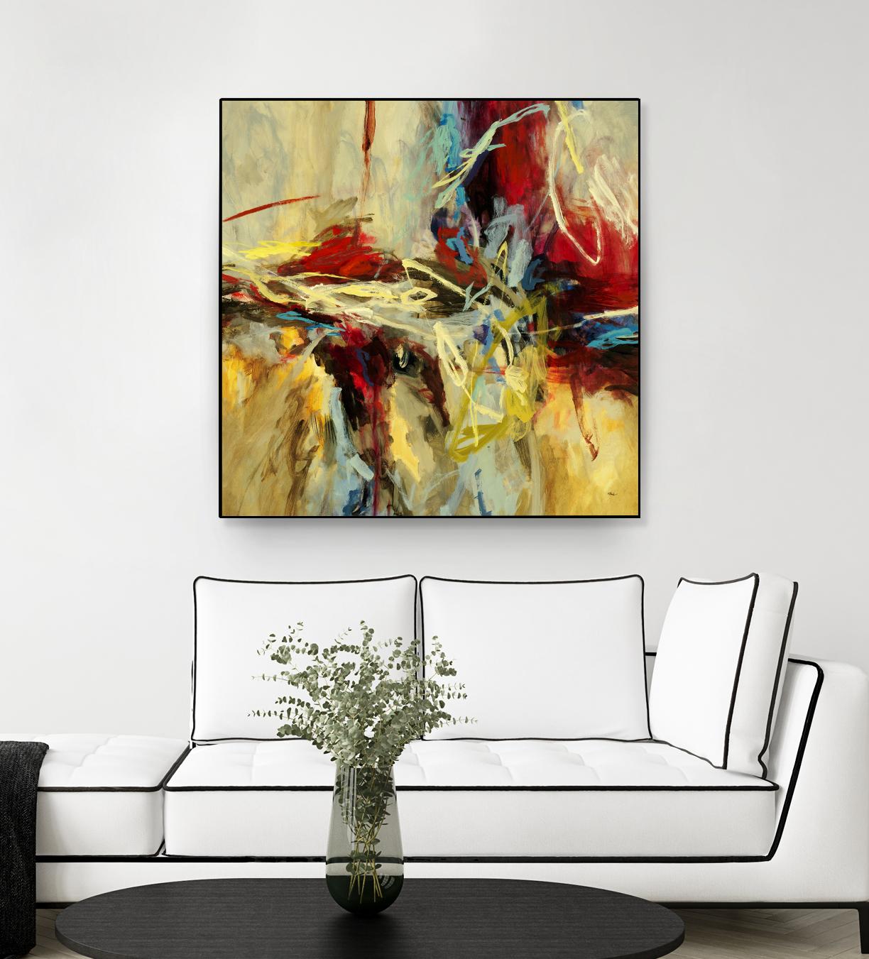 Edge by Randy Hibberd on GIANT ART - red abstract