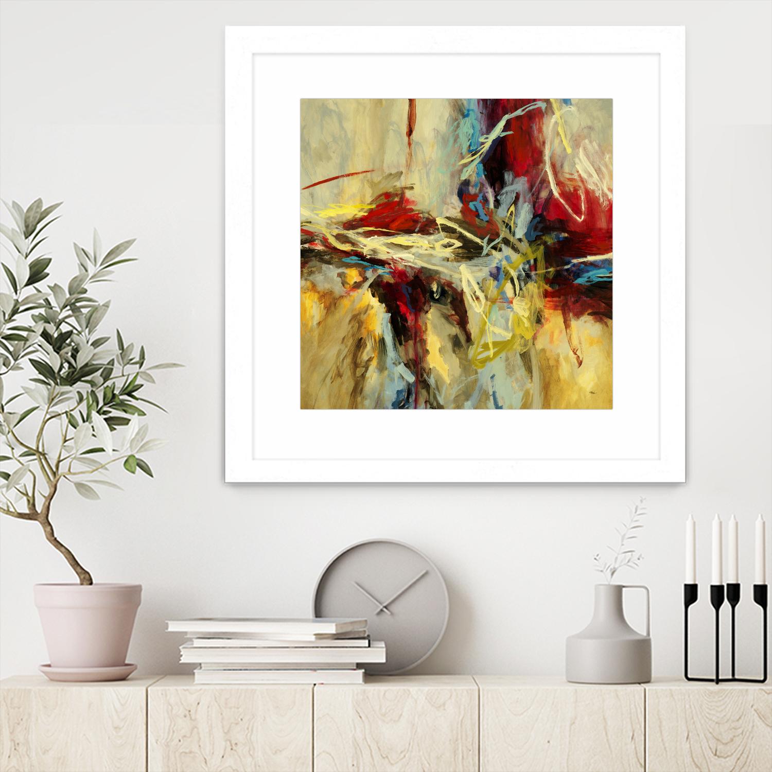 Edge by Randy Hibberd on GIANT ART - red abstract