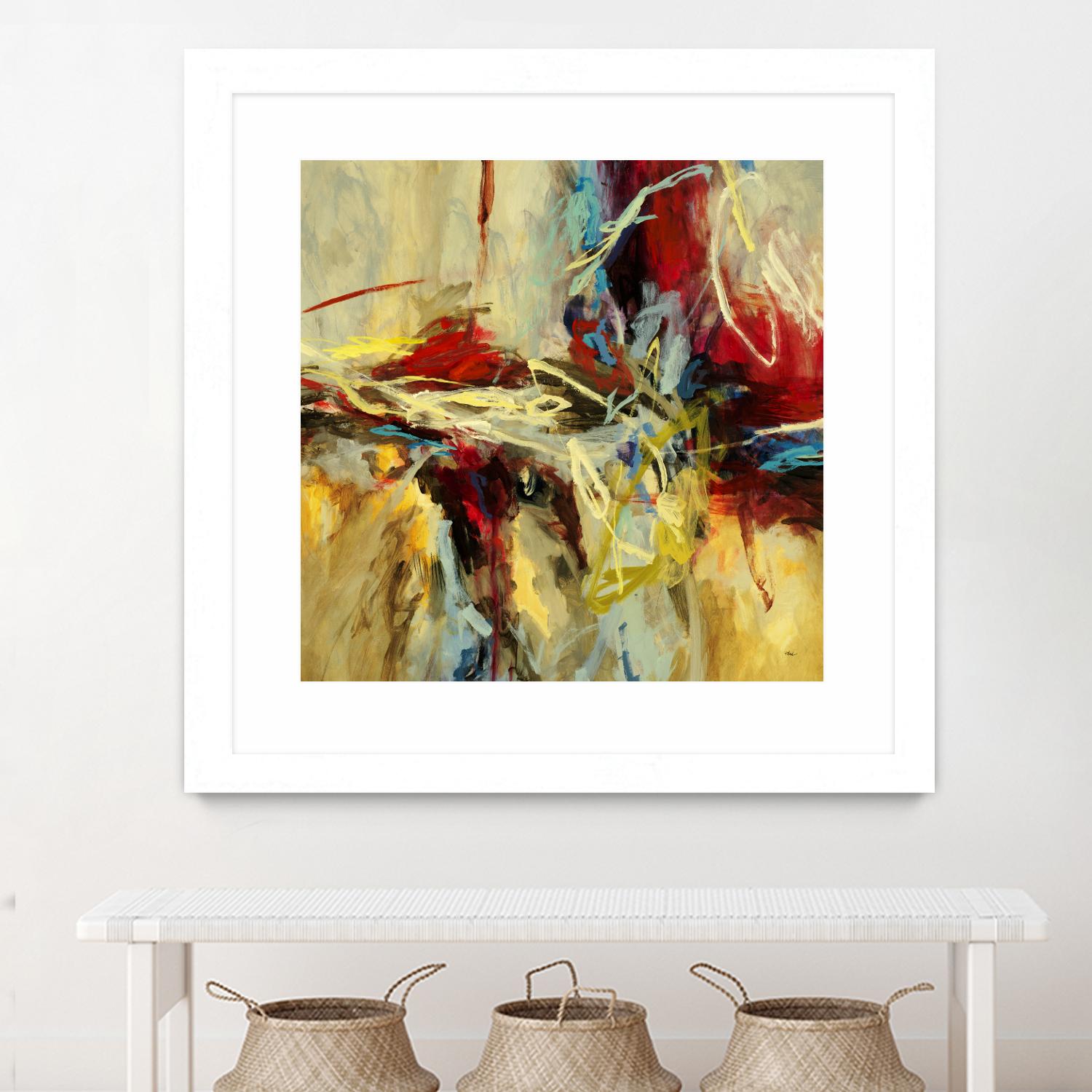 Edge by Randy Hibberd on GIANT ART - red abstract