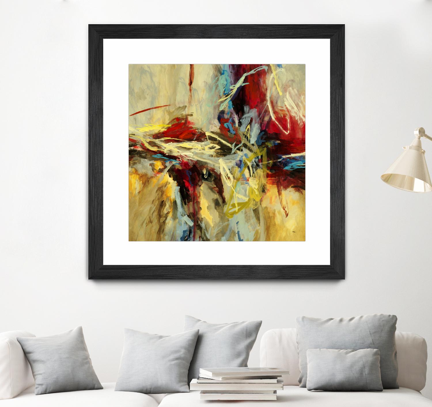 Edge by Randy Hibberd on GIANT ART - red abstract