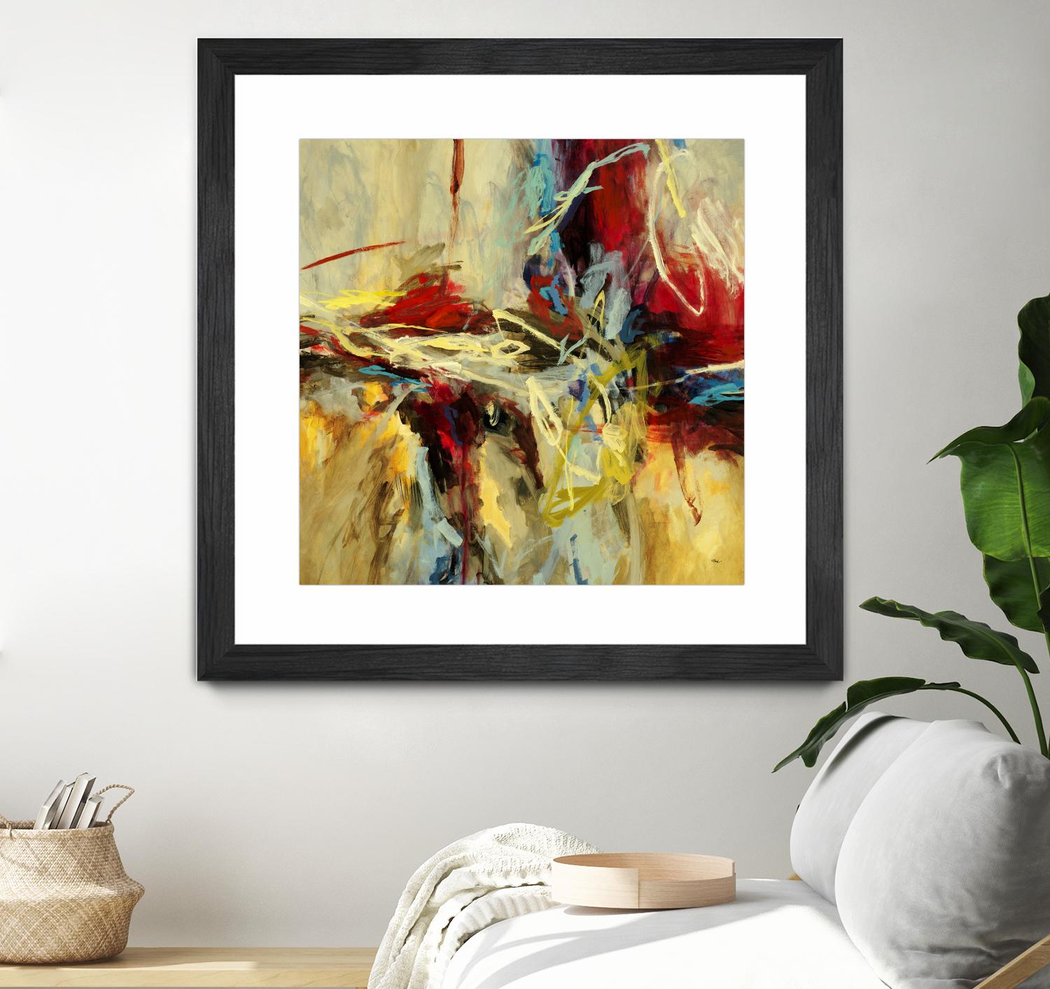 Edge by Randy Hibberd on GIANT ART - red abstract