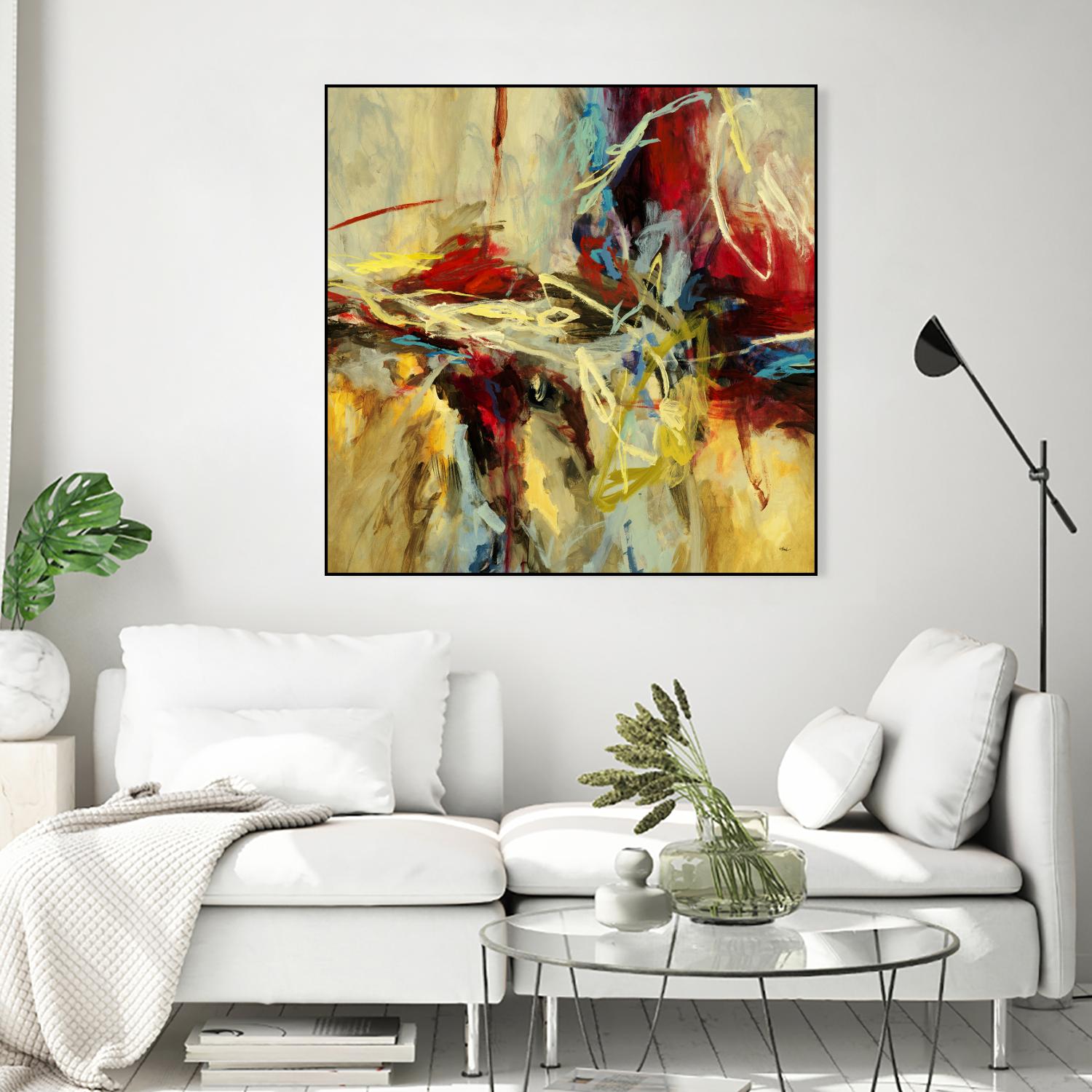 Edge by Randy Hibberd on GIANT ART - red abstract
