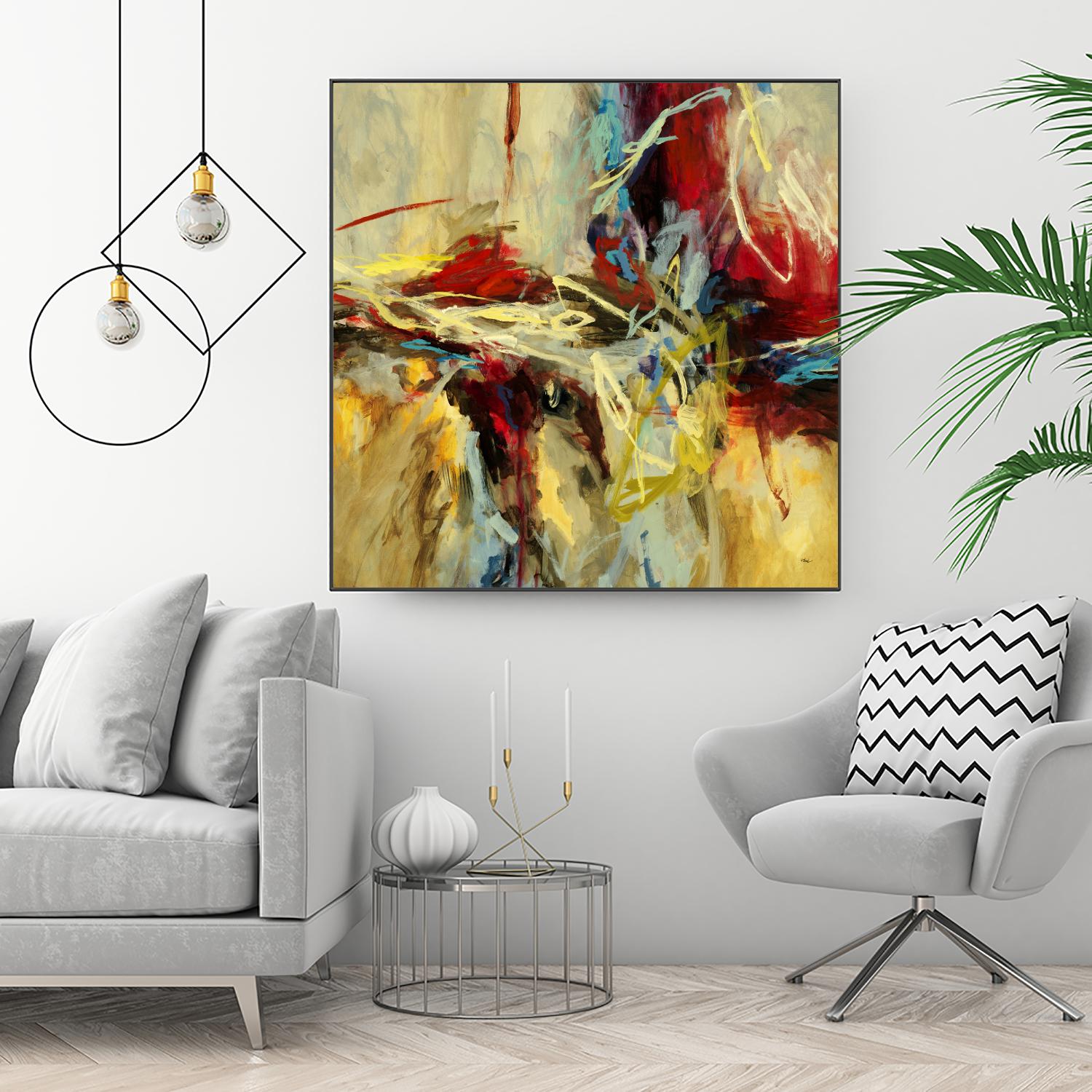 Edge by Randy Hibberd on GIANT ART - red abstract