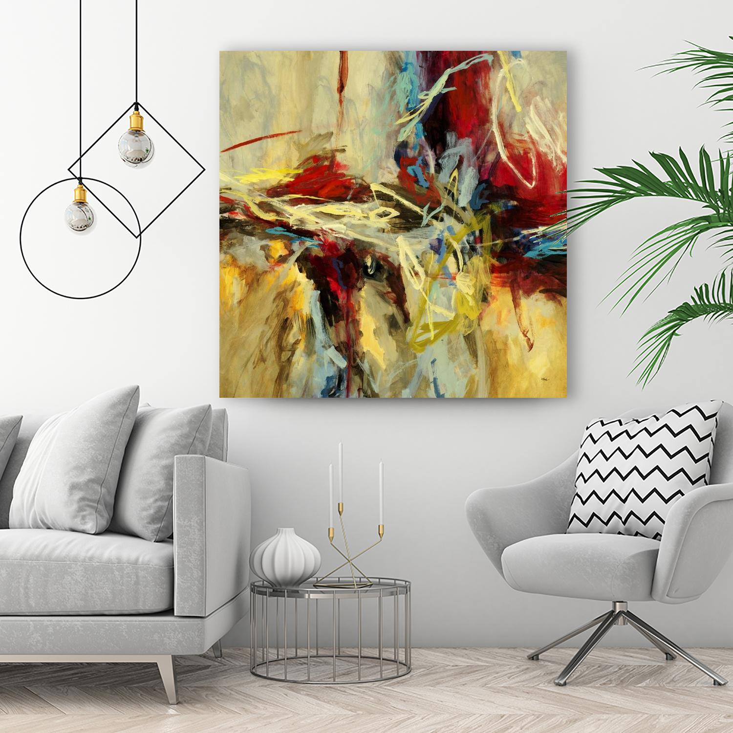 Edge by Randy Hibberd on GIANT ART - red abstract