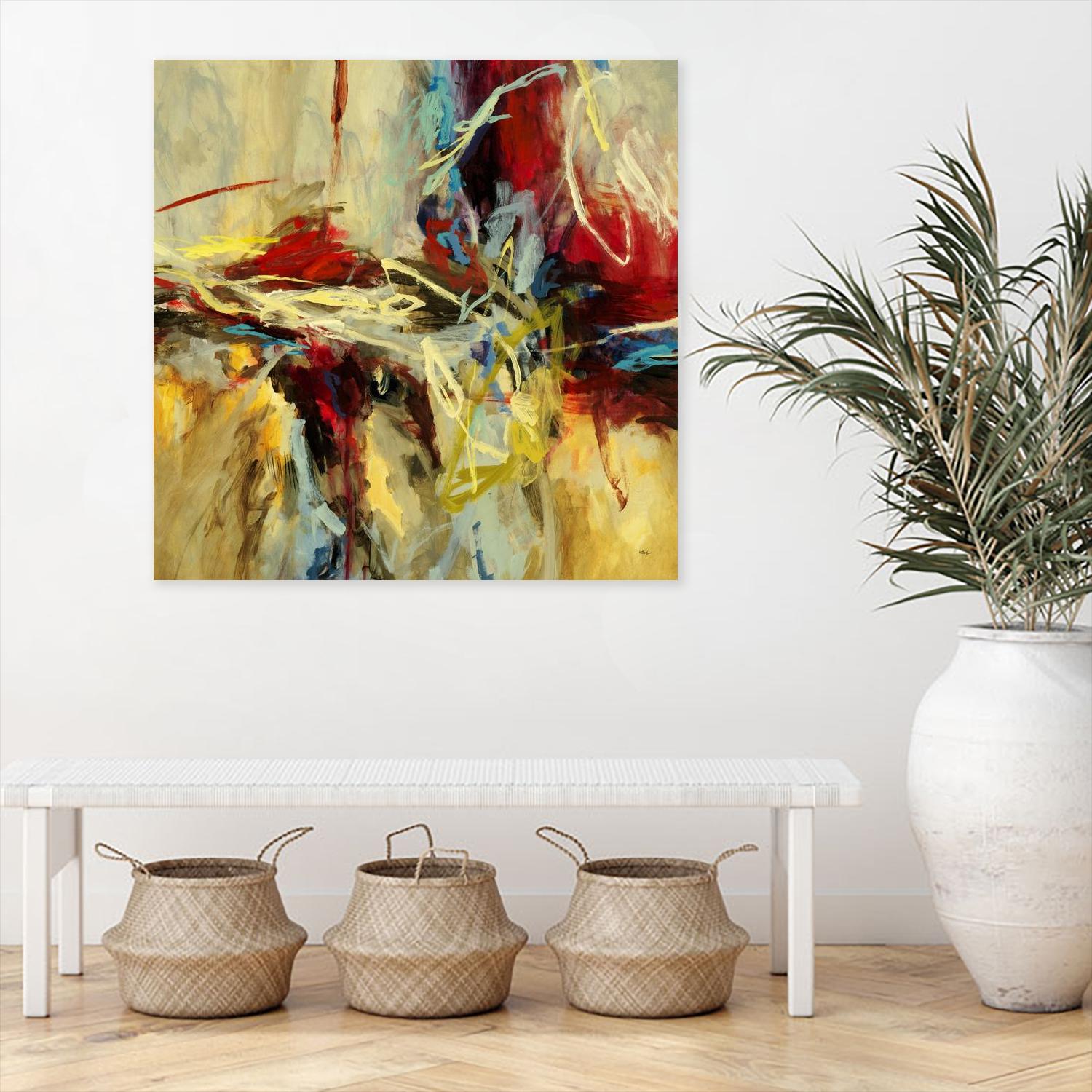 Edge by Randy Hibberd on GIANT ART - red abstract