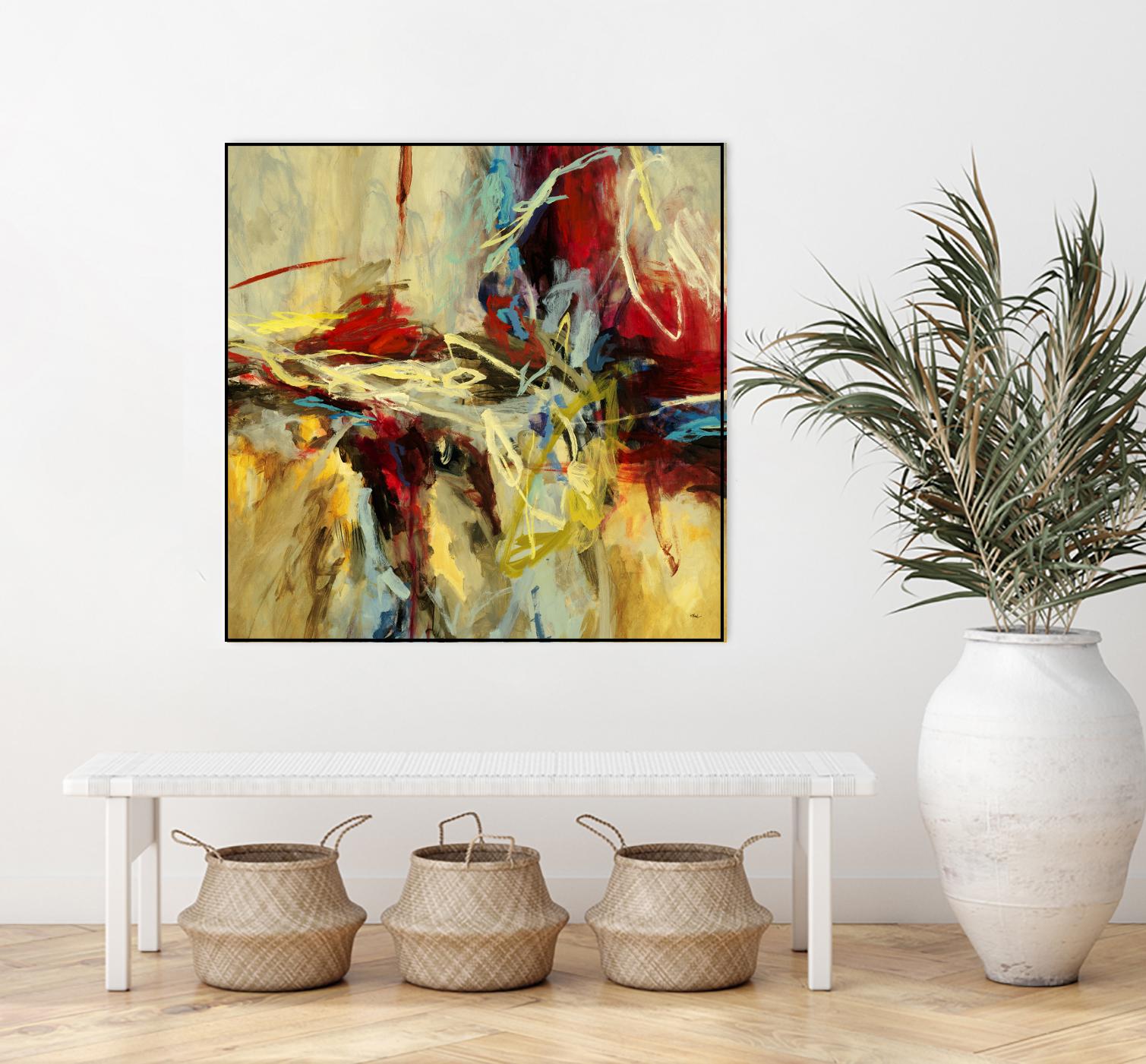 Edge by Randy Hibberd on GIANT ART - red abstract