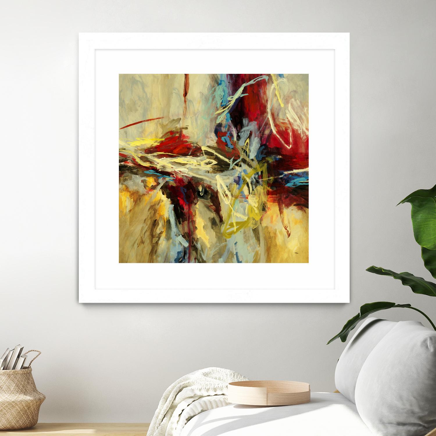 Edge by Randy Hibberd on GIANT ART - red abstract