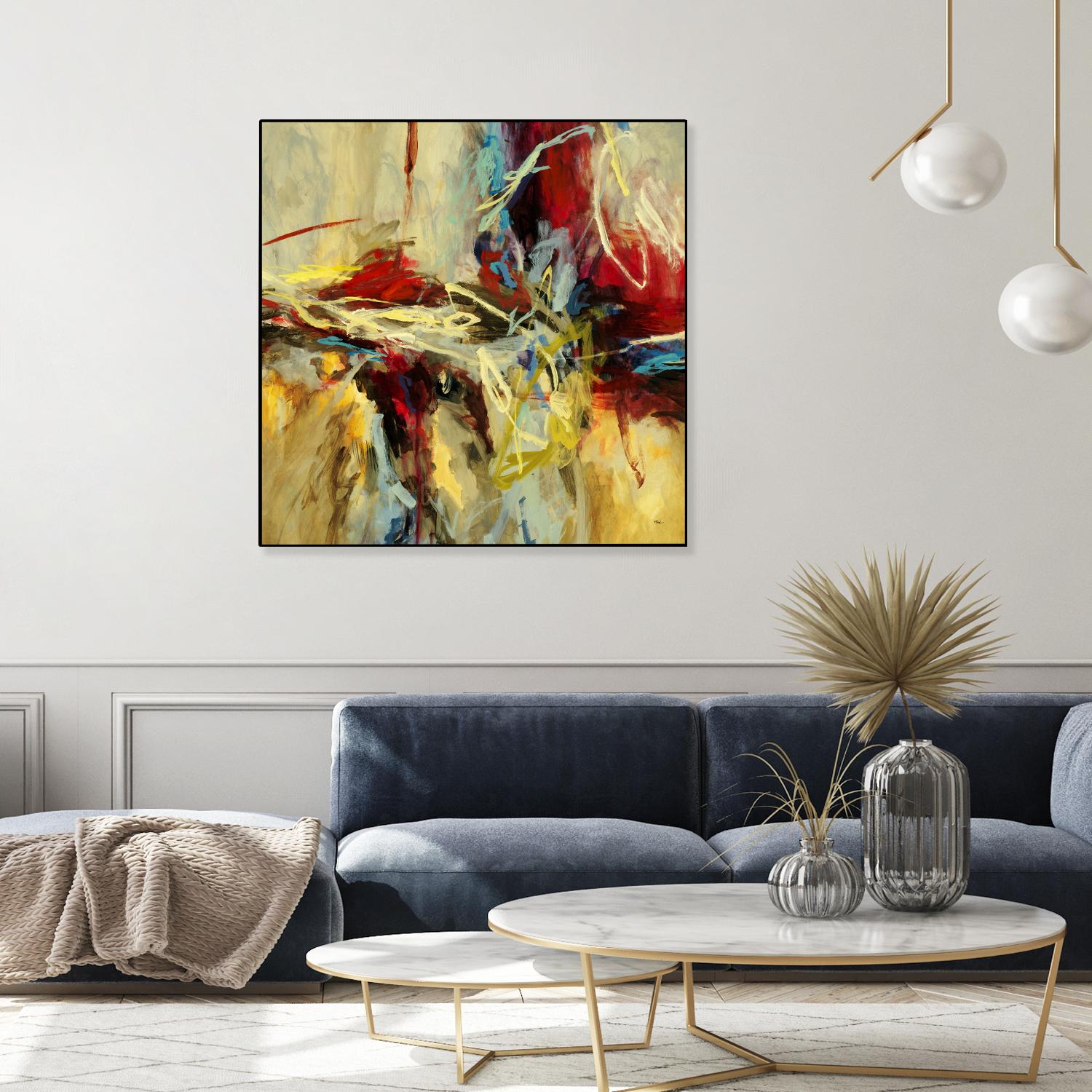 Edge by Randy Hibberd on GIANT ART - red abstract
