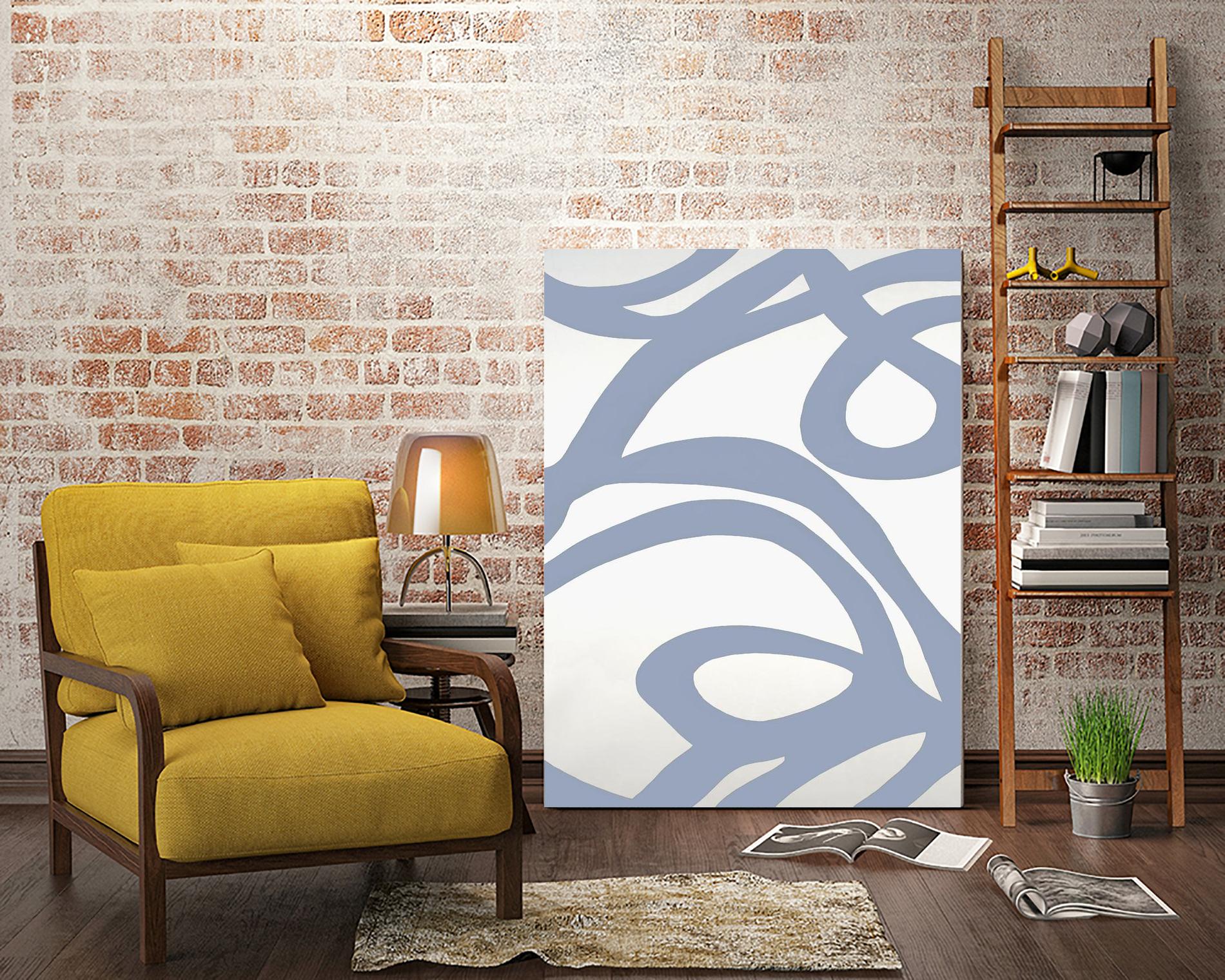 Limitless II by Randy Hibberd on GIANT ART - white abstract