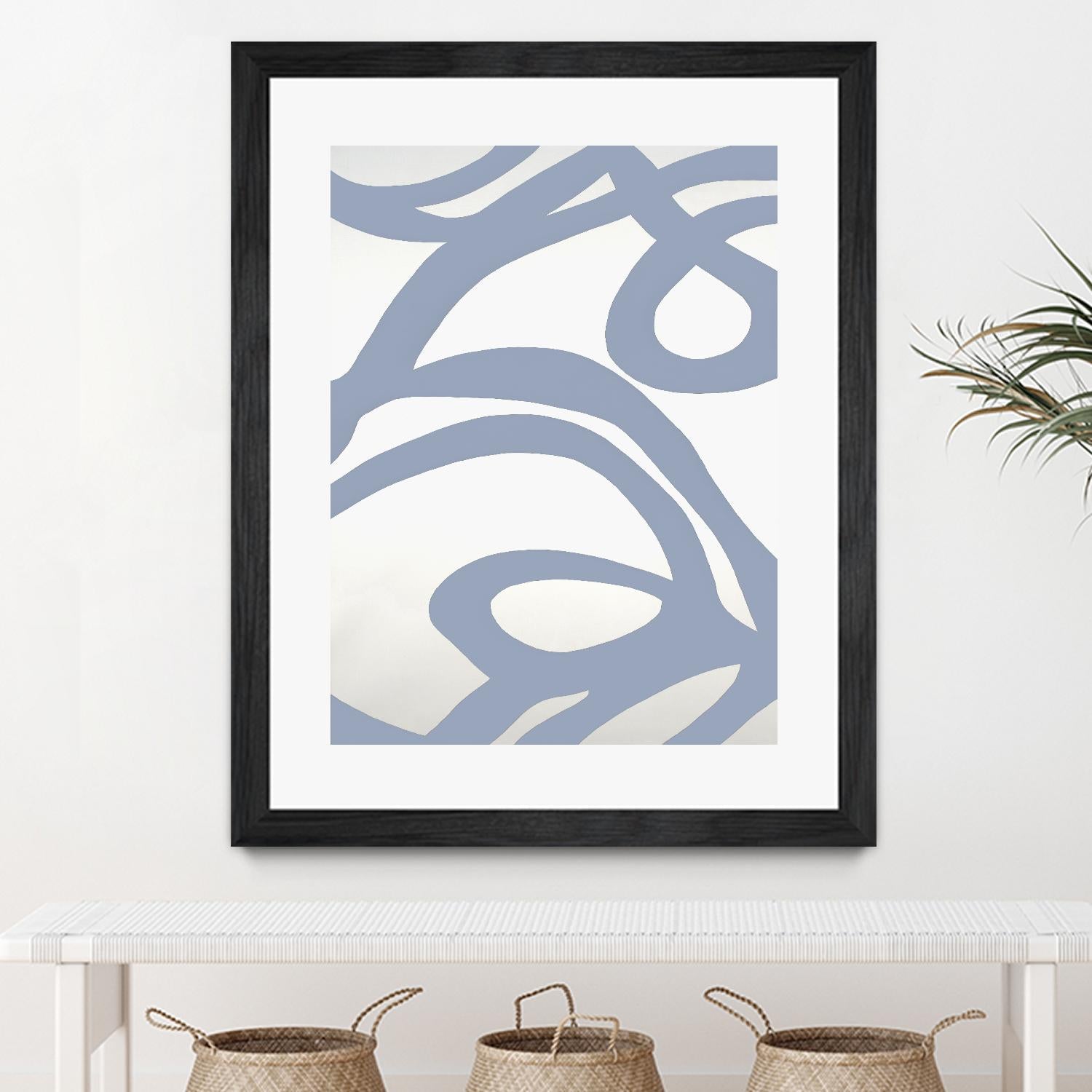 Limitless II by Randy Hibberd on GIANT ART - white abstract